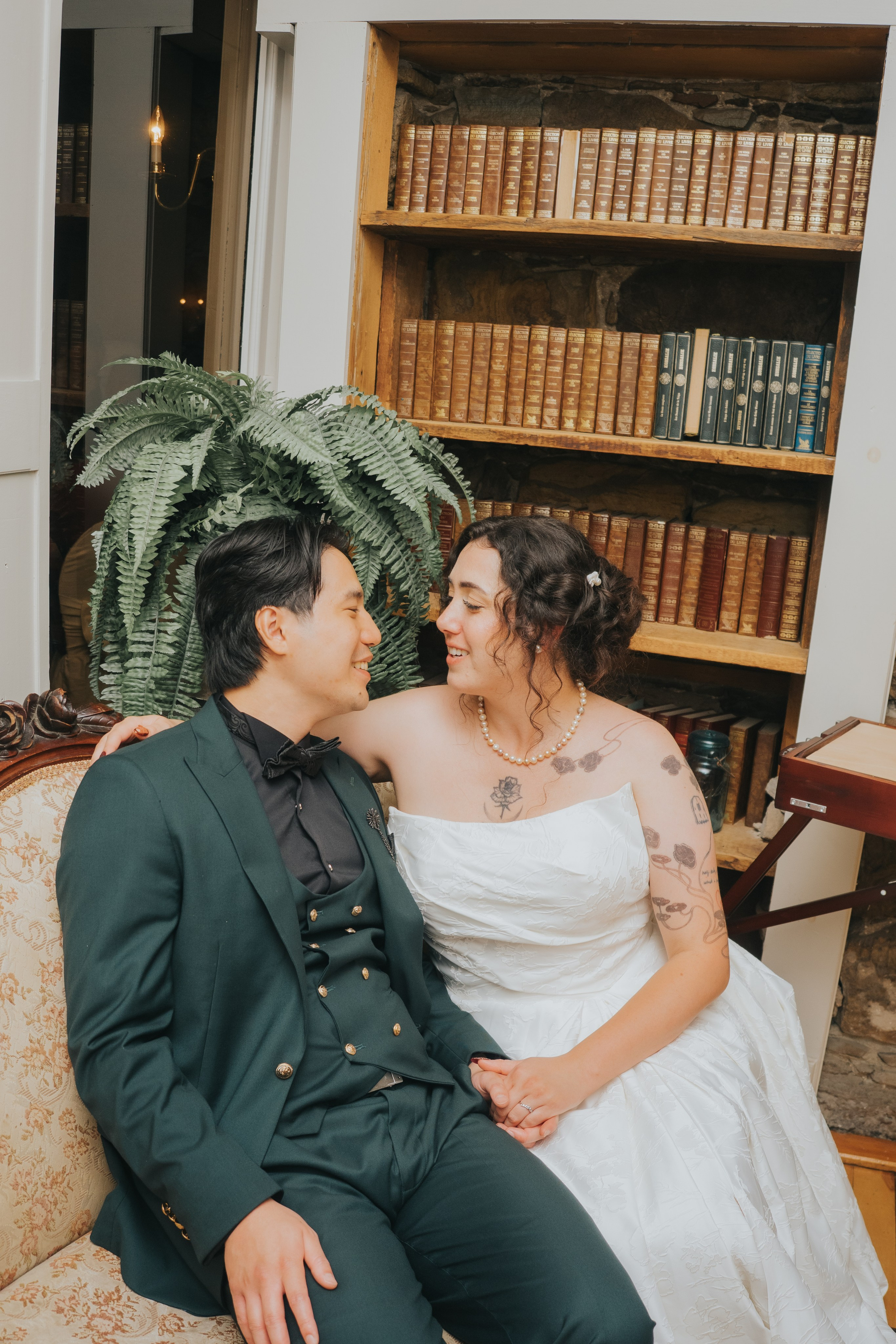 Camille & Dinh. Wedding and Family Photography Montreal Muriel Oe Photo
