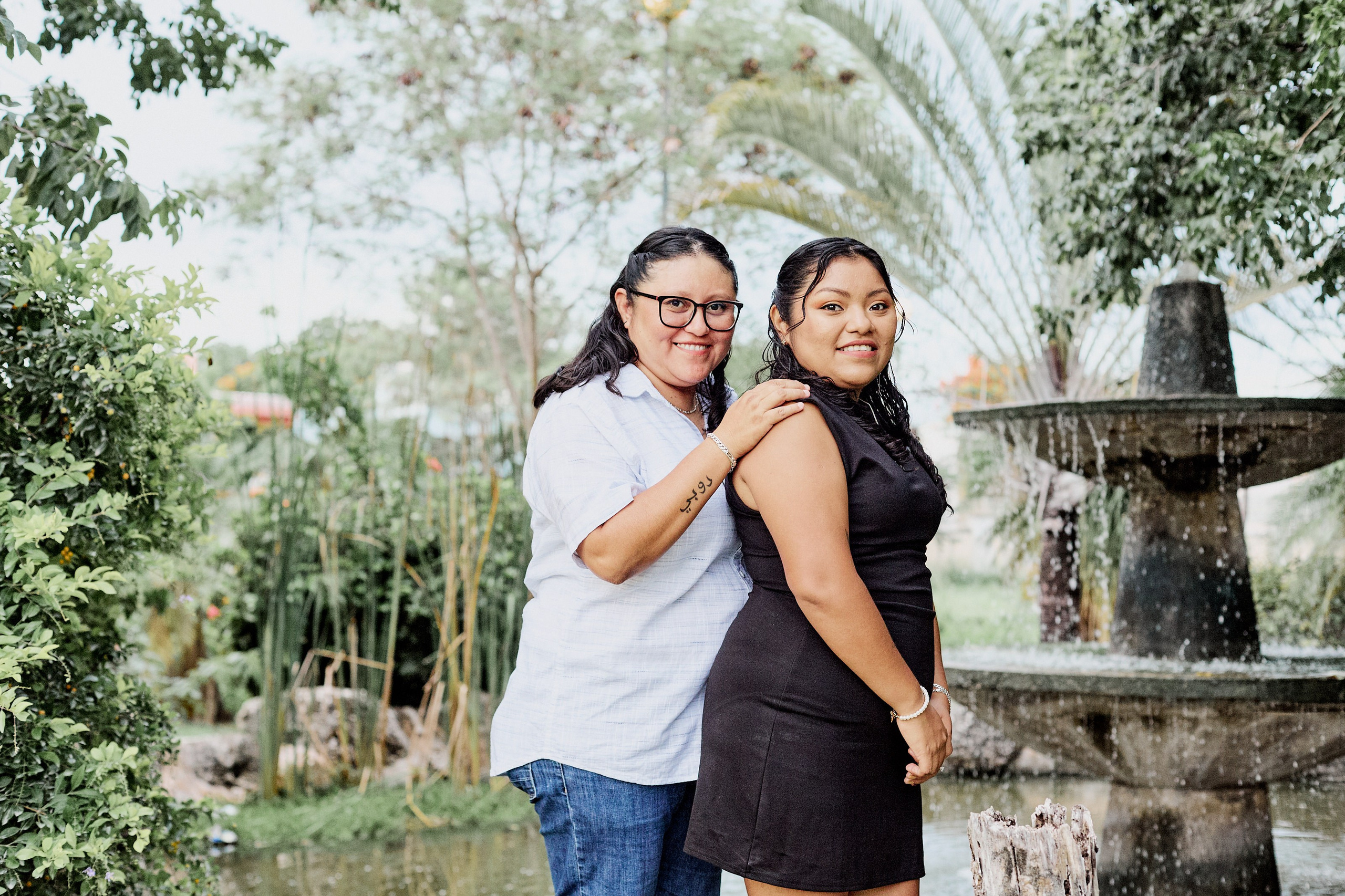 Yenny y Fatima. Christian Ku fotógrafo en Mérida, Yucatán