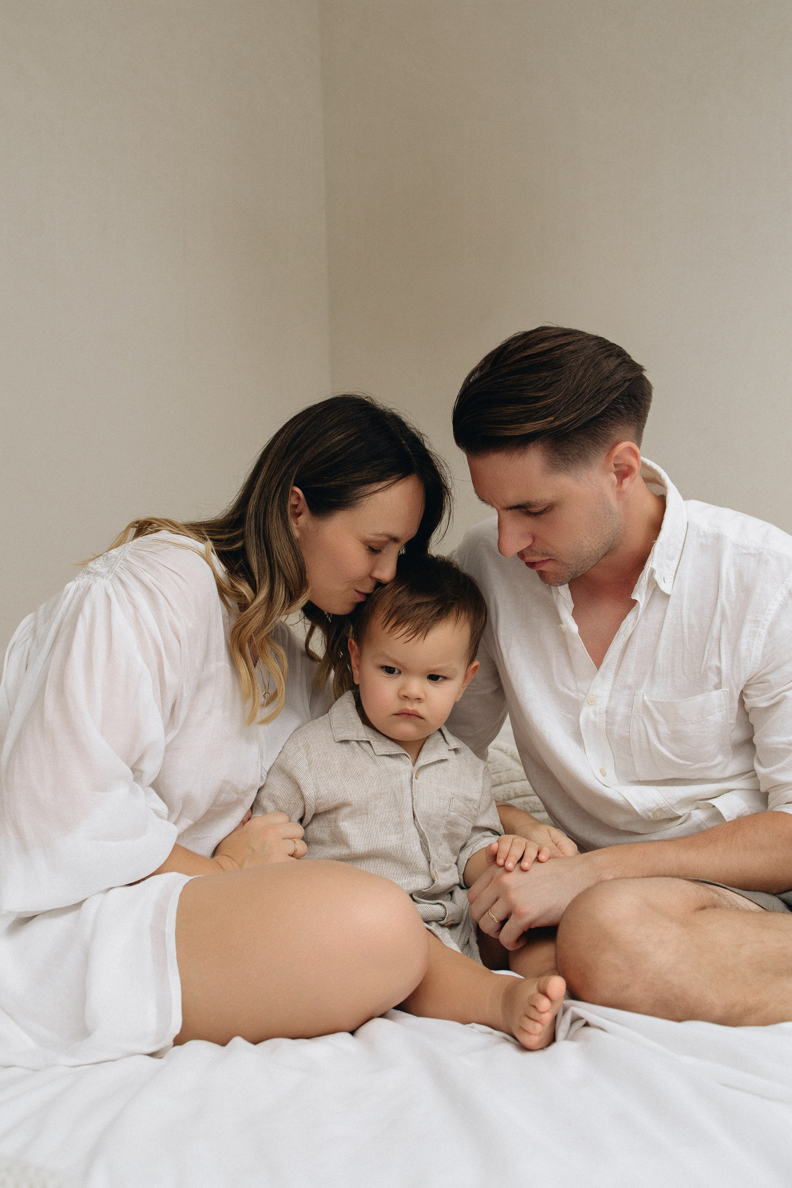 At the studio. Family and wedding photographer in Bangkok, Thailand