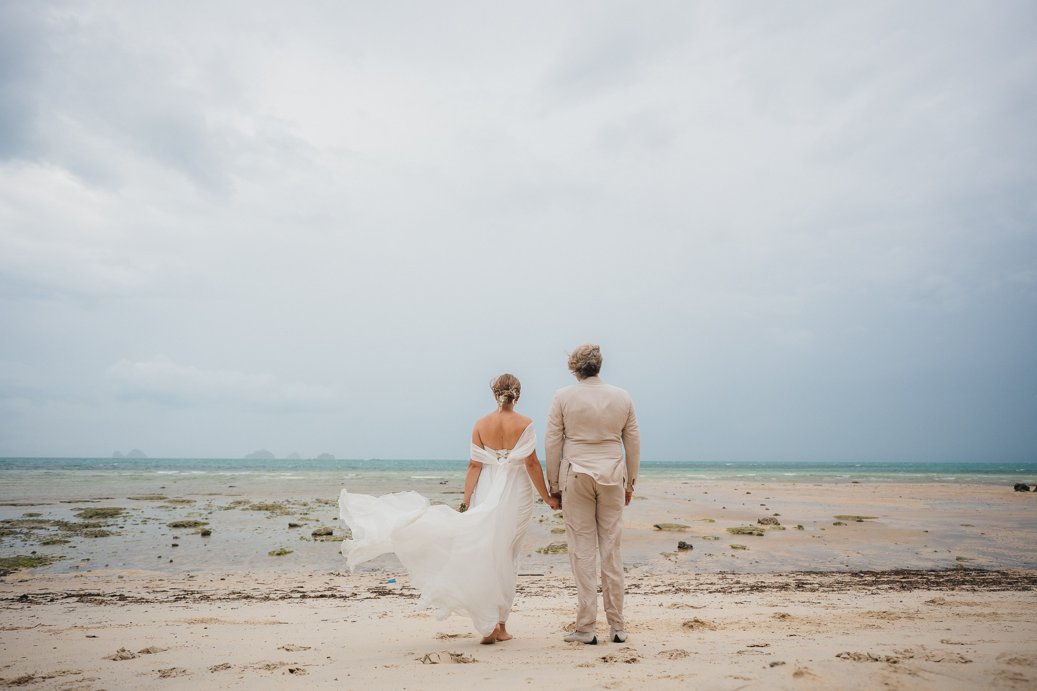 Beach Buddhist Wedding in Koh Samui, Thailand