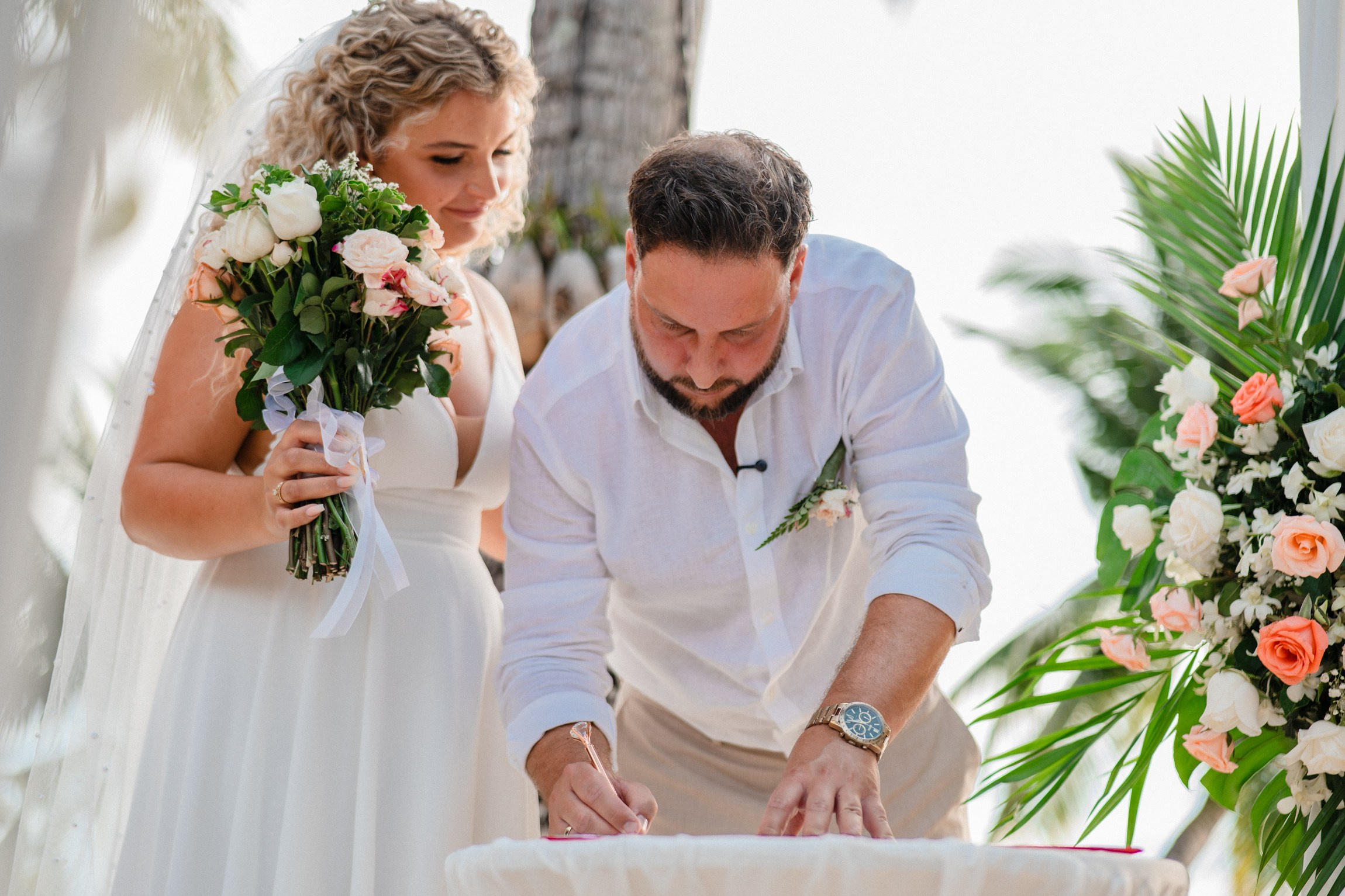 Tropical Wedding Celebration