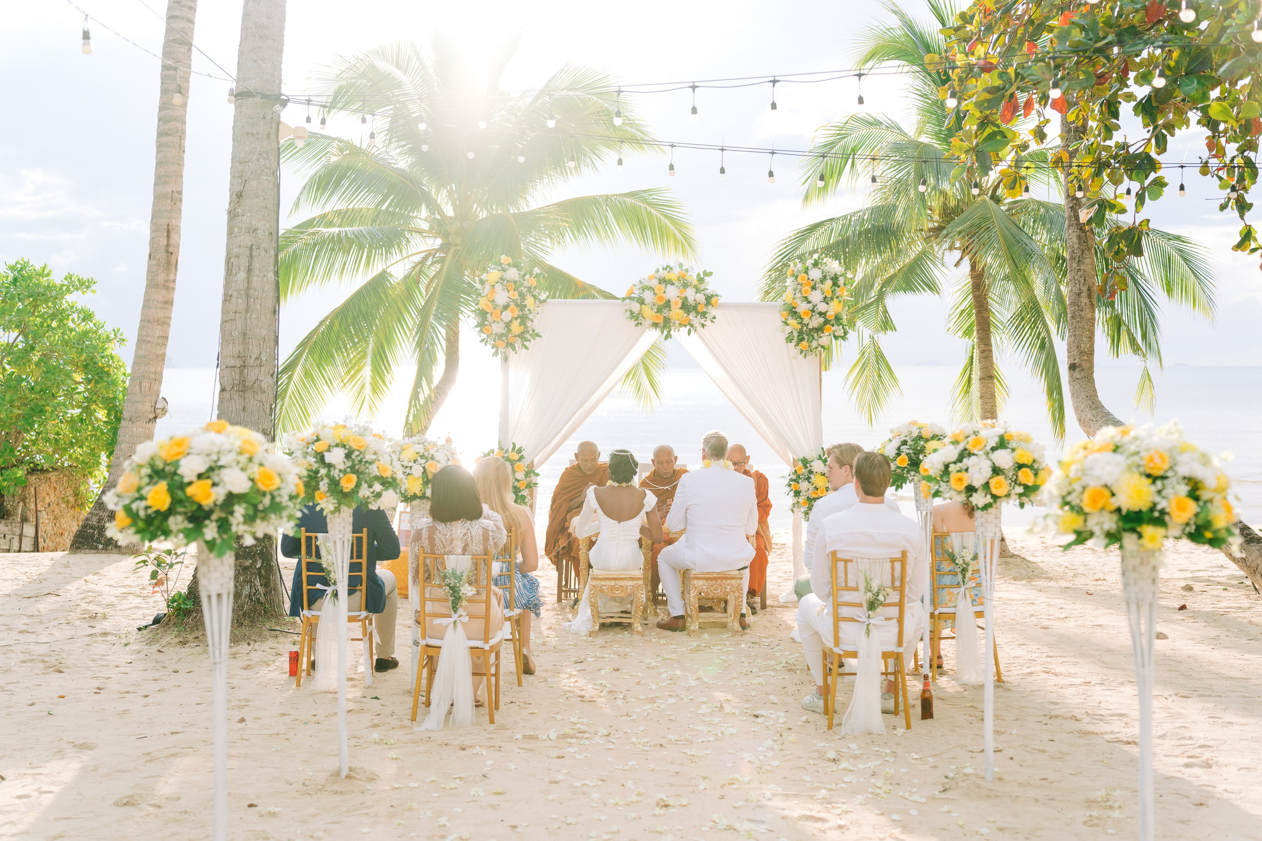 Traditional Buddhist Wedding Ceremony in Koh Samui | Wedding Planner