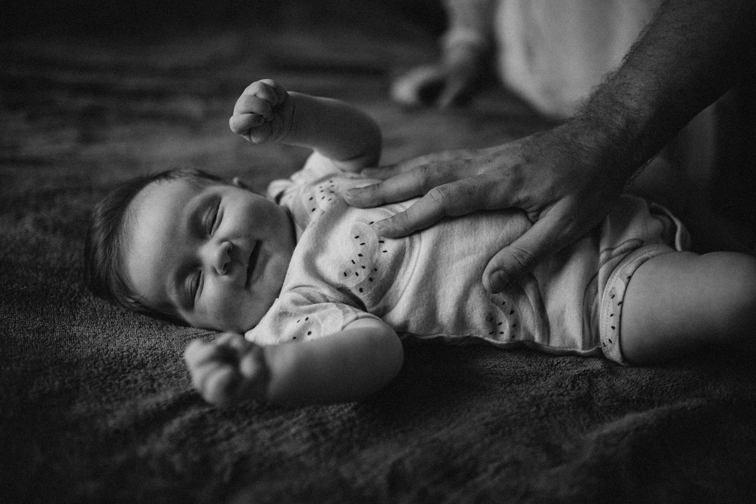 Nicole 3 meses. Fotografa documental de familia e nascimento em Florianópolis SC Daria Ermolaev