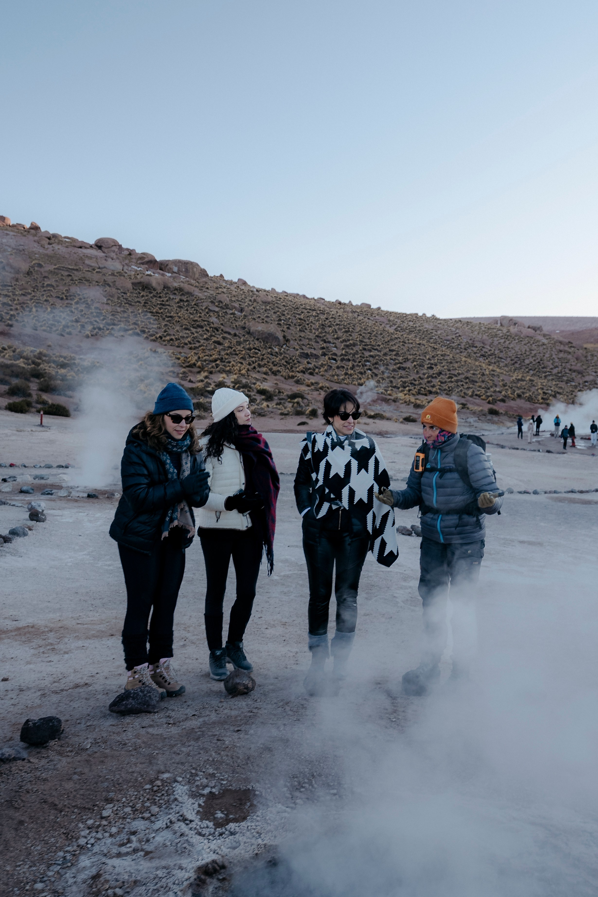 Cobertura de passeio — Geyser el Tatio. Fotógrafo em San Pedro de Atacama
