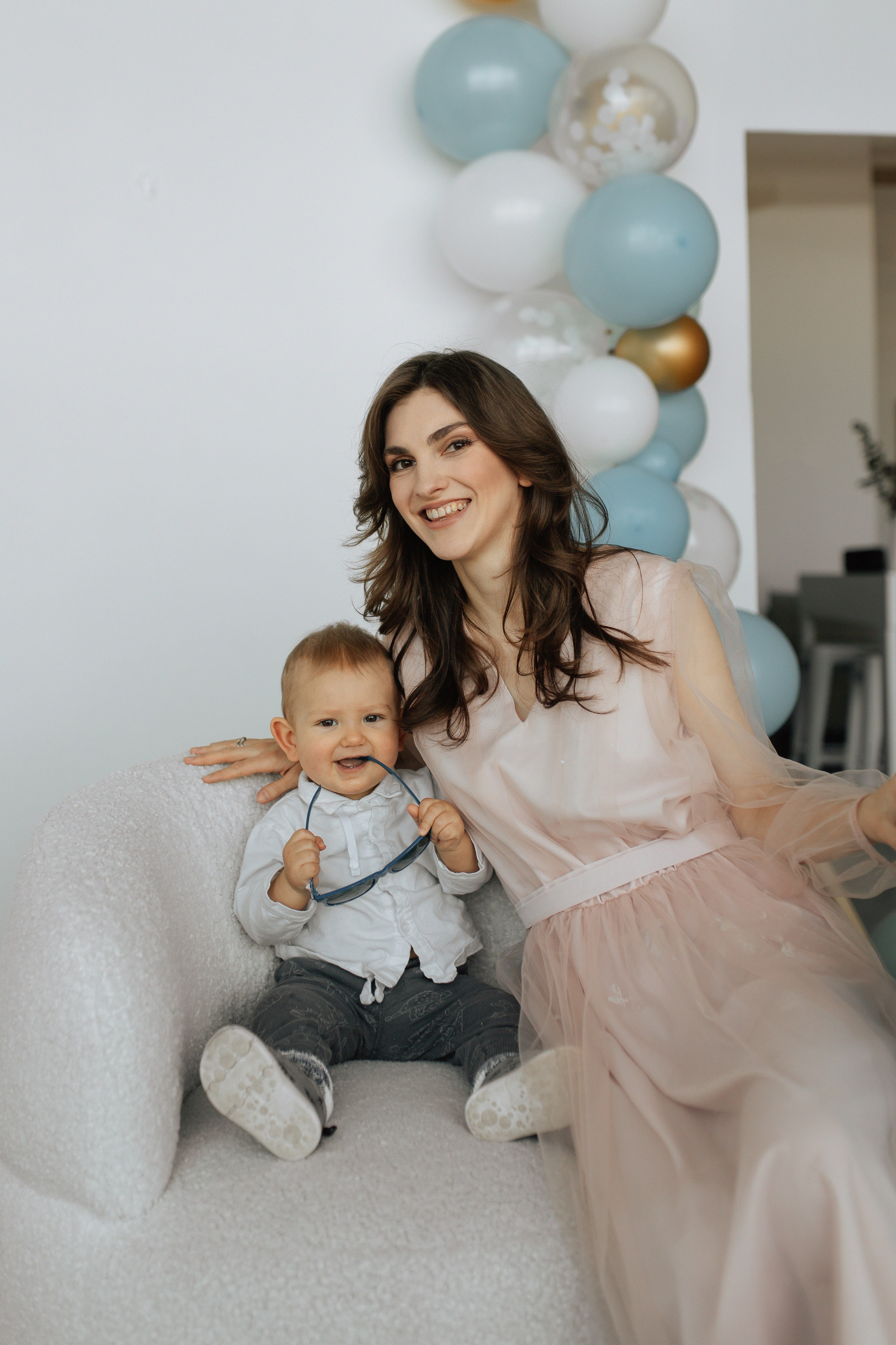 Aleksandr’s first birthday. Photographer Elvira Hryshchenko