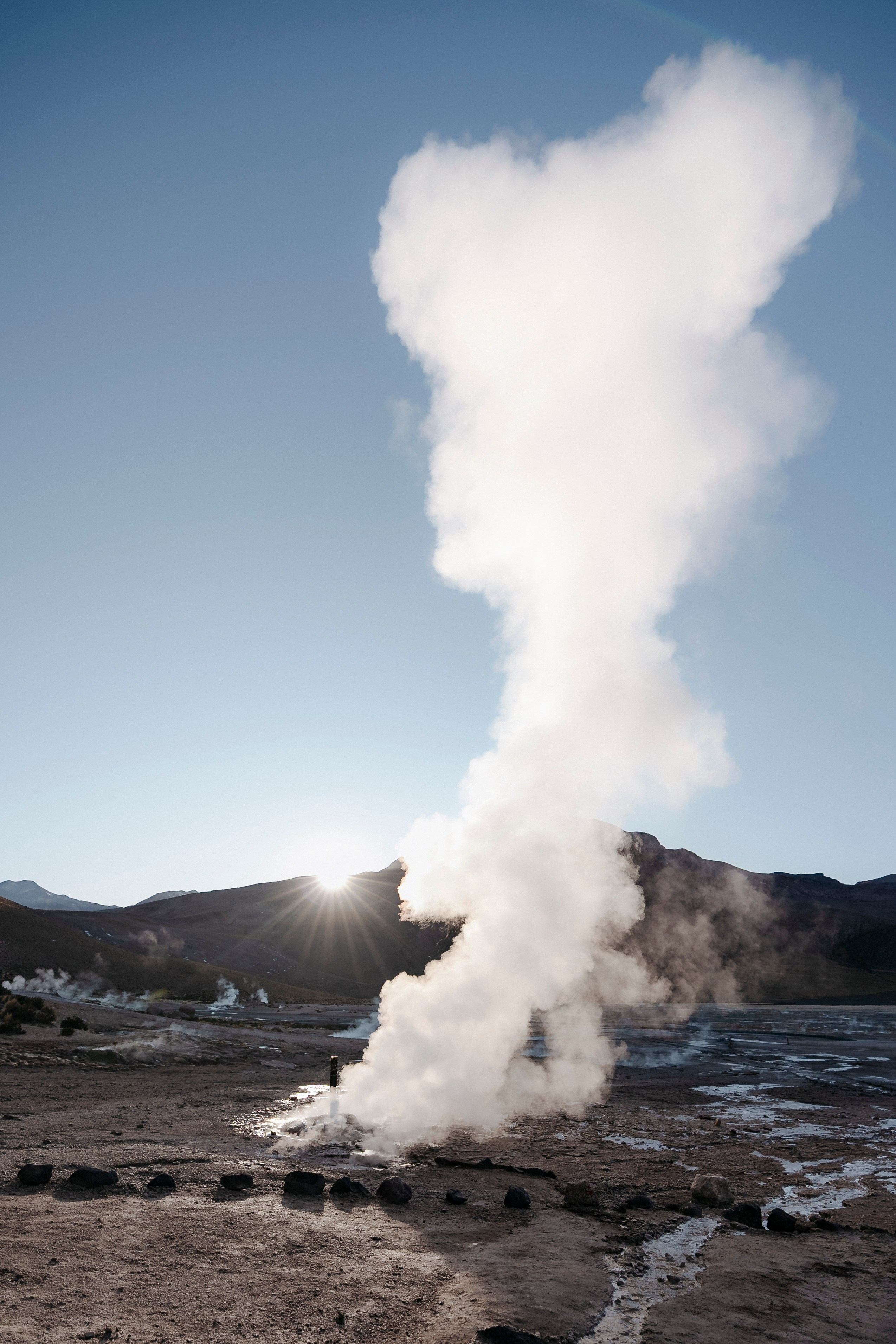 Cobertura de passeio — Geyser el Tatio. Fotógrafo em San Pedro de Atacama