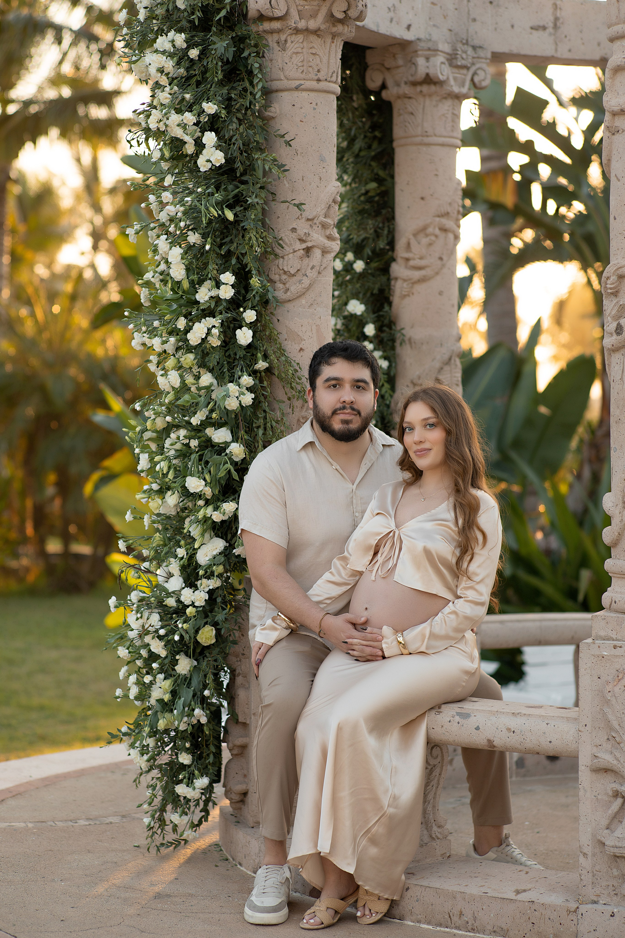 Sesion de maternidad para Marisabel. Виктория Кастельянос. Русскоязычный фотограф в Мексике