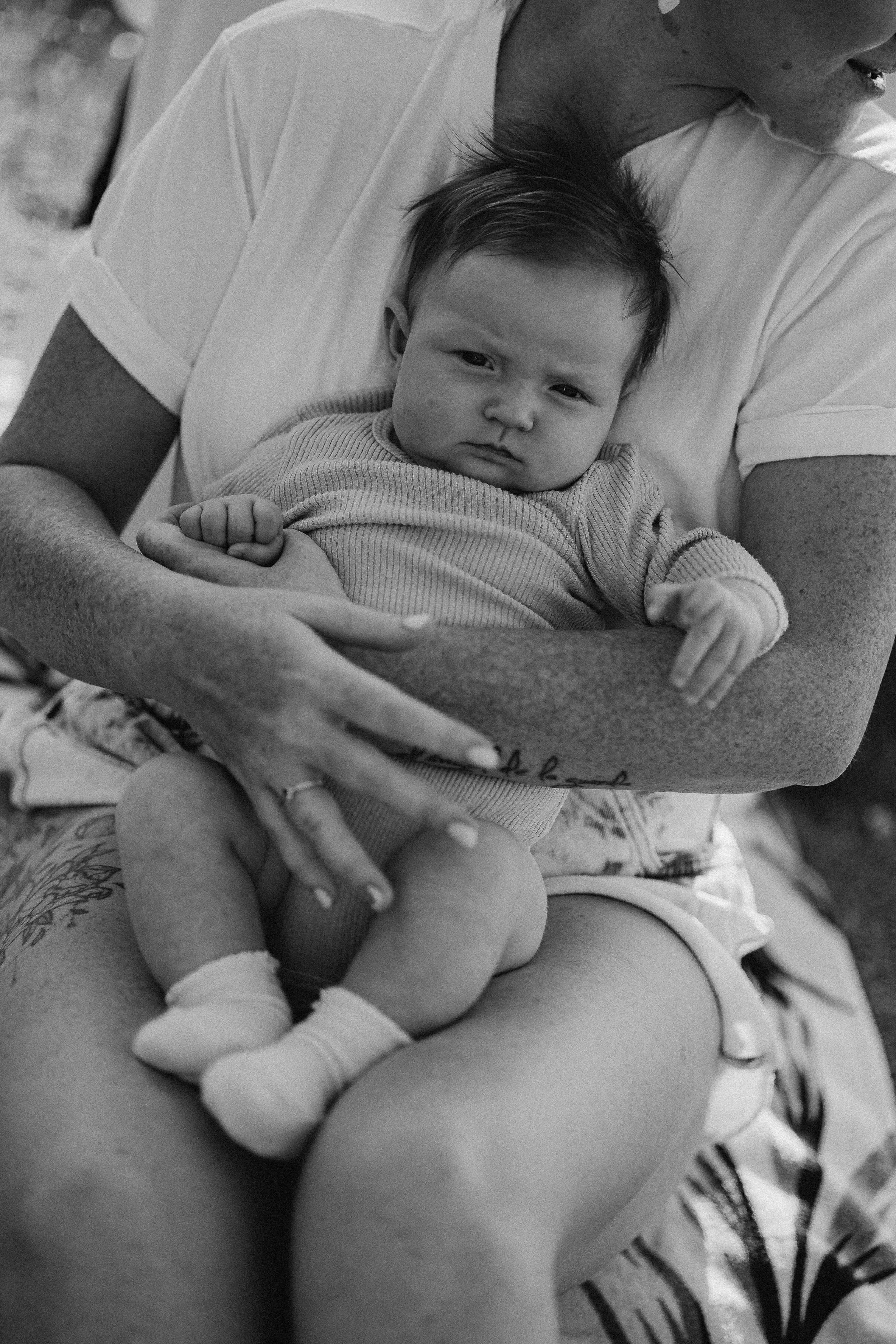 Nicole 3 meses. Fotografa documental de familia e nascimento em Florianópolis SC Daria Ermolaev