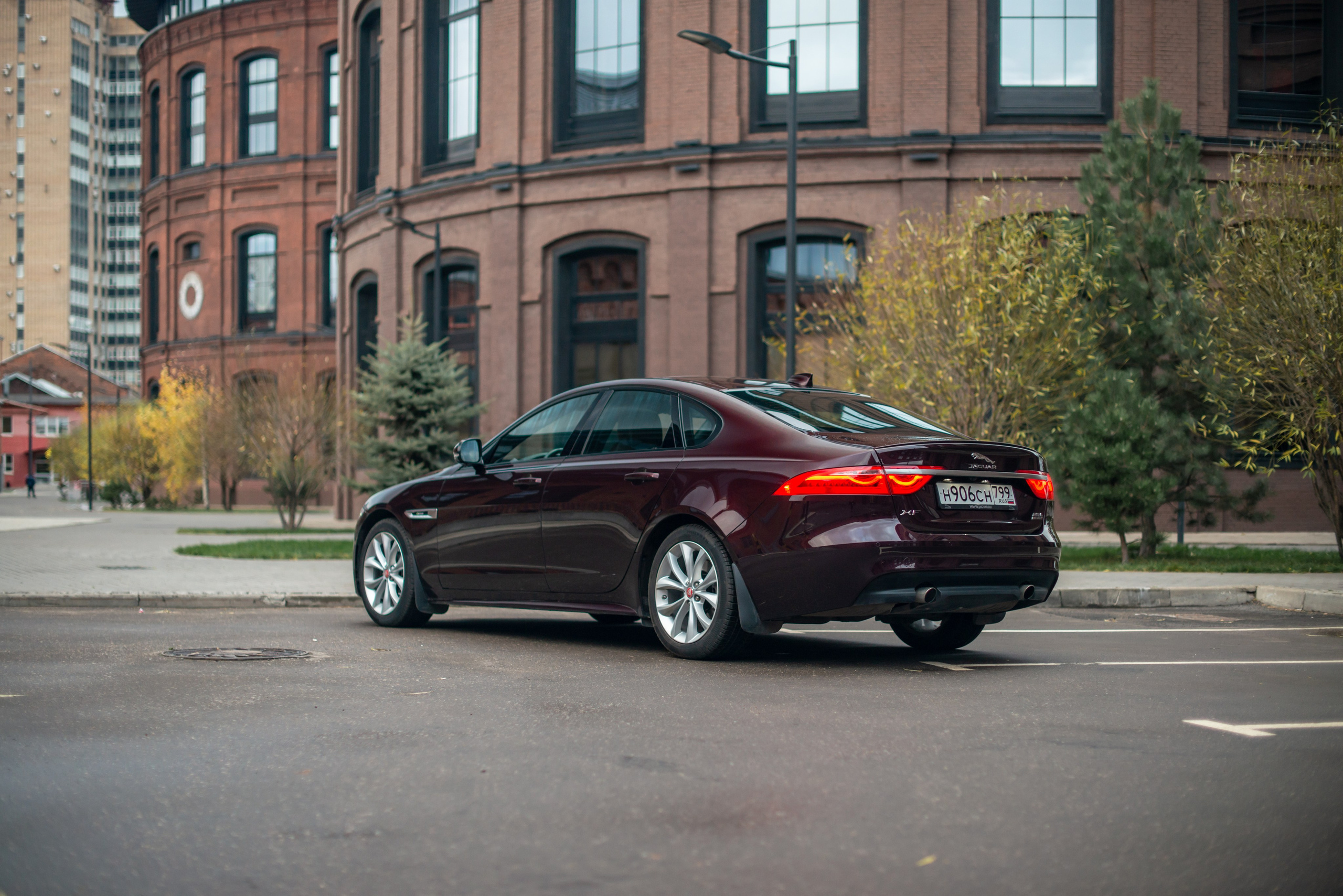Автомобильная фотосъемка Jaguar XF R-Sport. PHOTOGRAPHER QUINTANA ROO