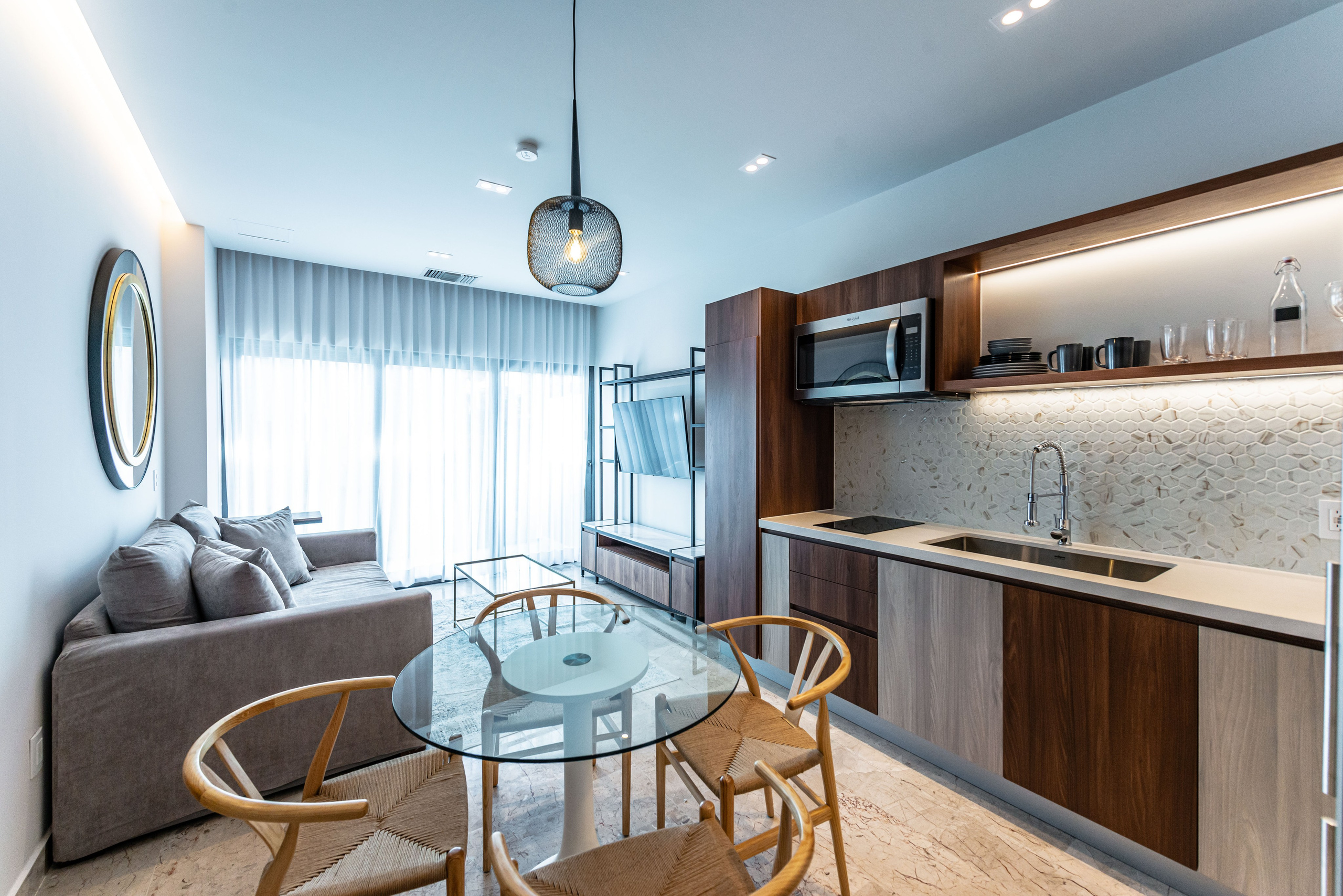 Fotografía de Interiores de Apartamentos en Playa del Carmen, México. FOTÓGRAFO MÉXICO QUINTANA ROO