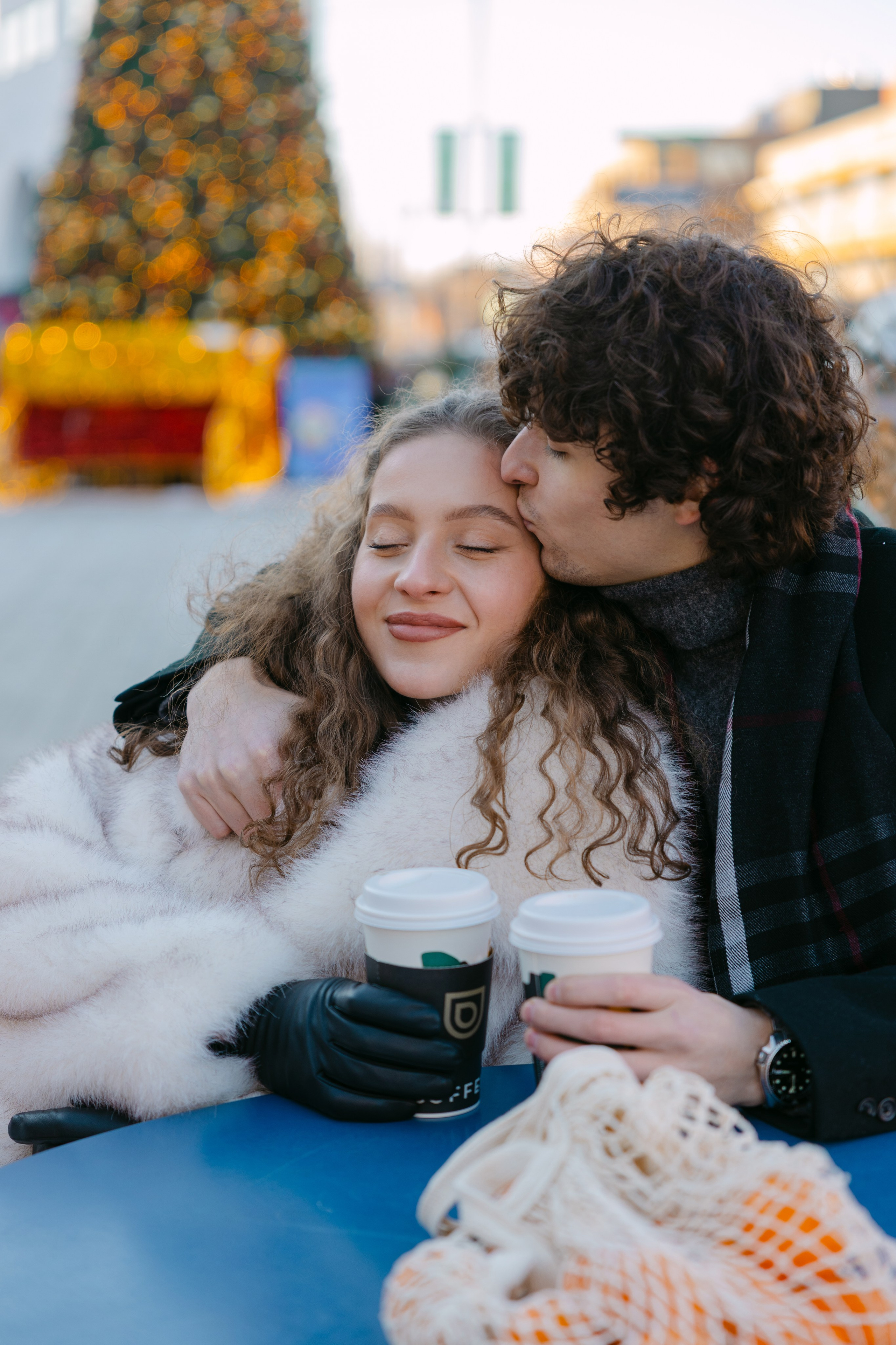 Christmas magic together. Photographer Elvira Hryshchenko