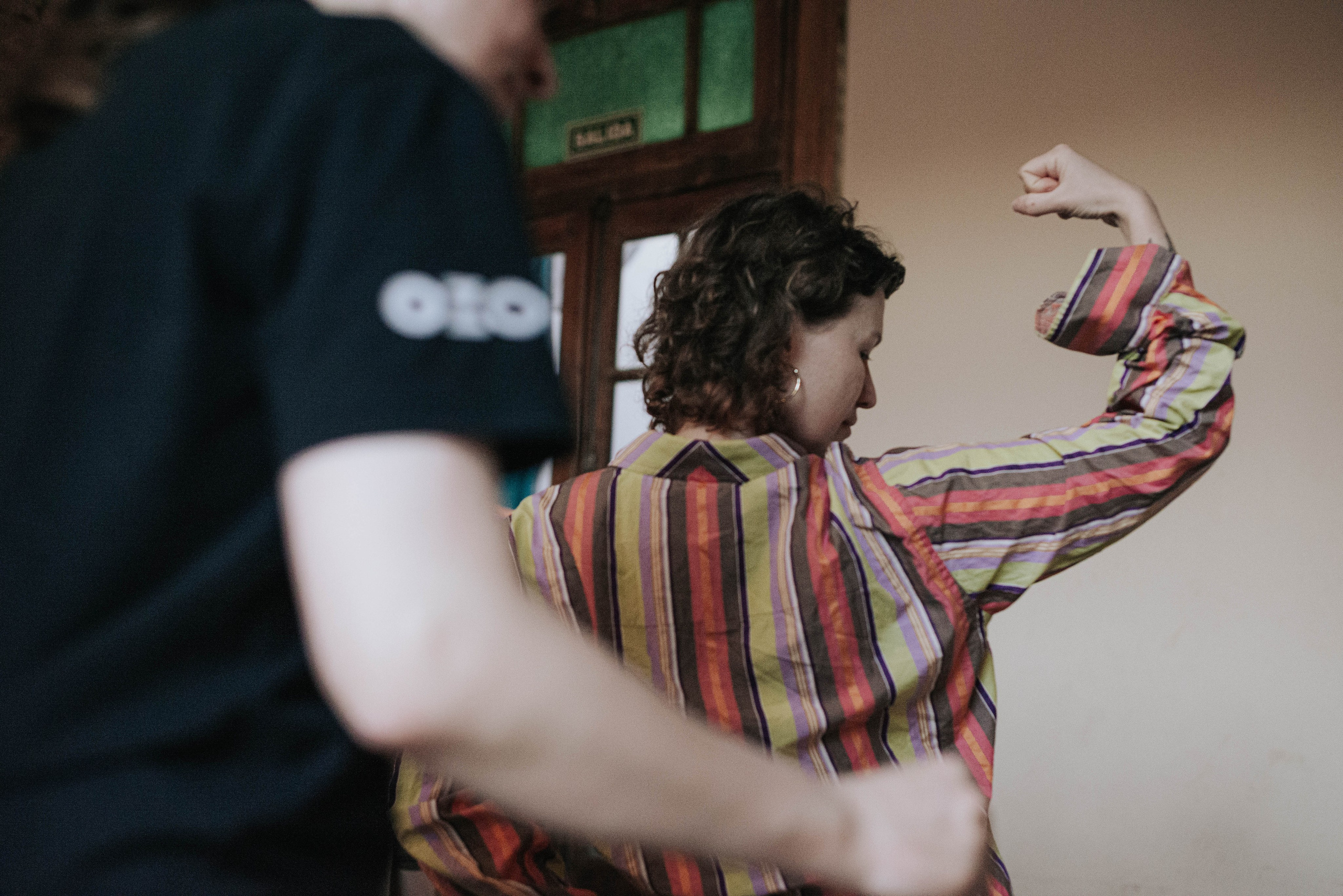 Репетиция @ojoteatro. Photographer @elmirkami in the city of Buenos Aires