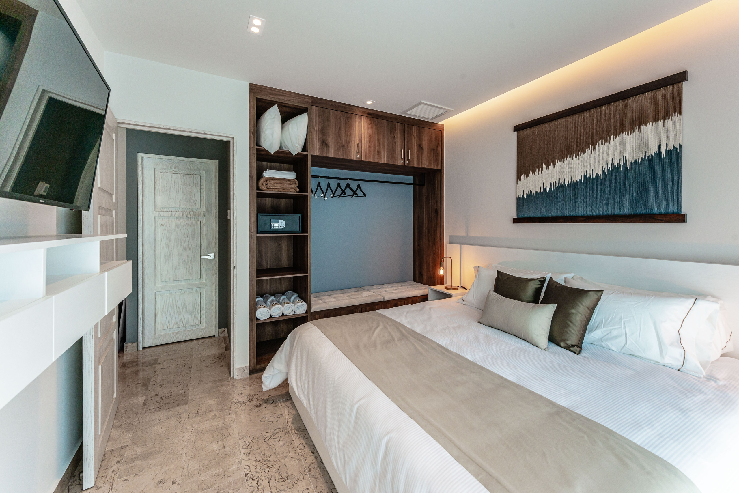 Fotografía de Interiores de Apartamentos en Playa del Carmen, México. FOTÓGRAFO MÉXICO QUINTANA ROO