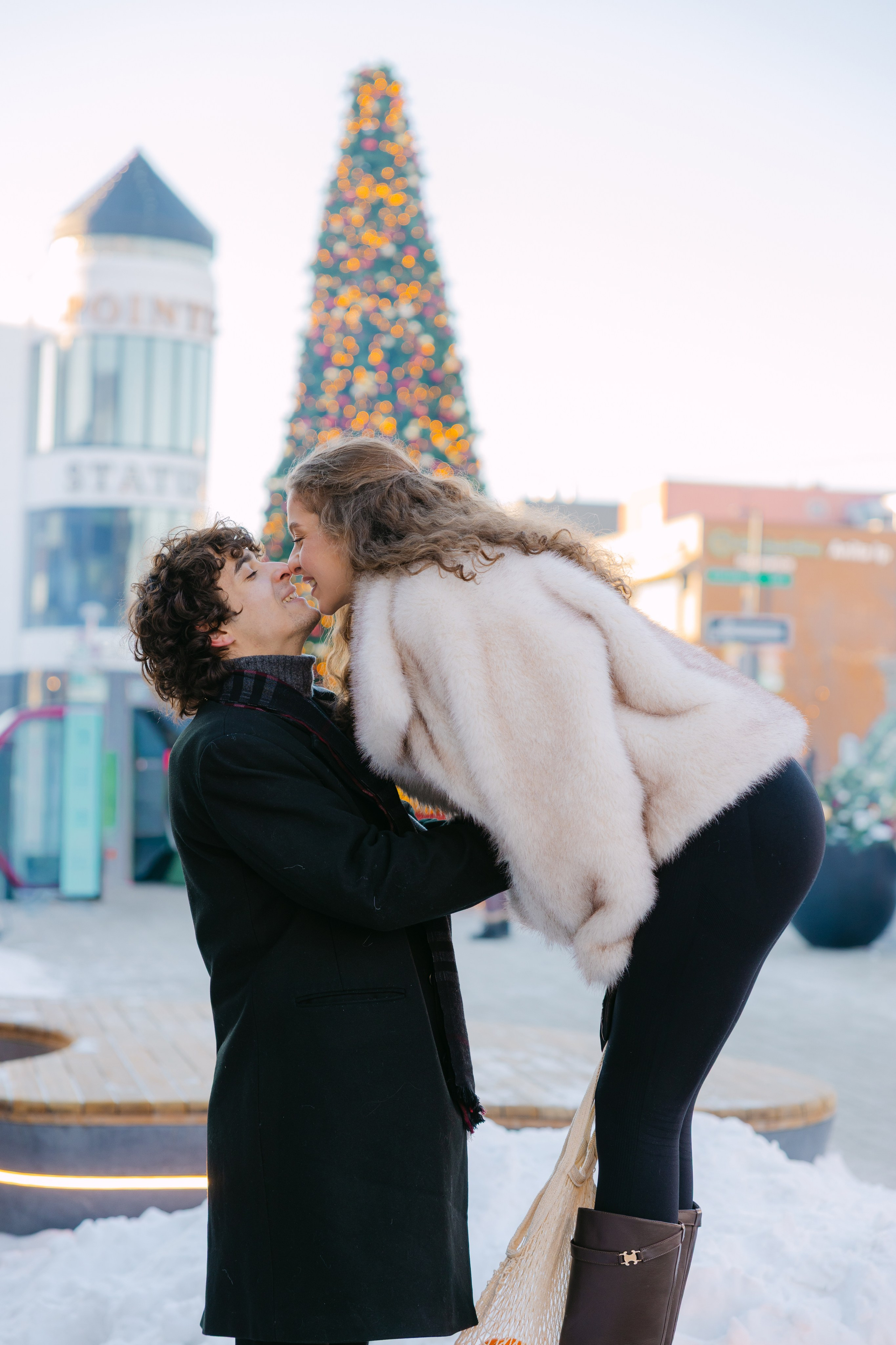 Christmas magic together. Photographer Elvira Hryshchenko