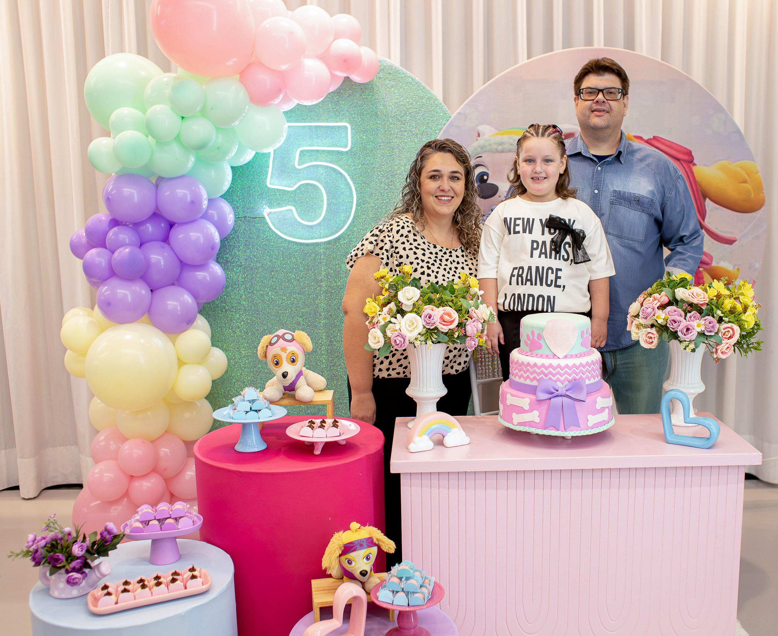 5 anos da Eduarda