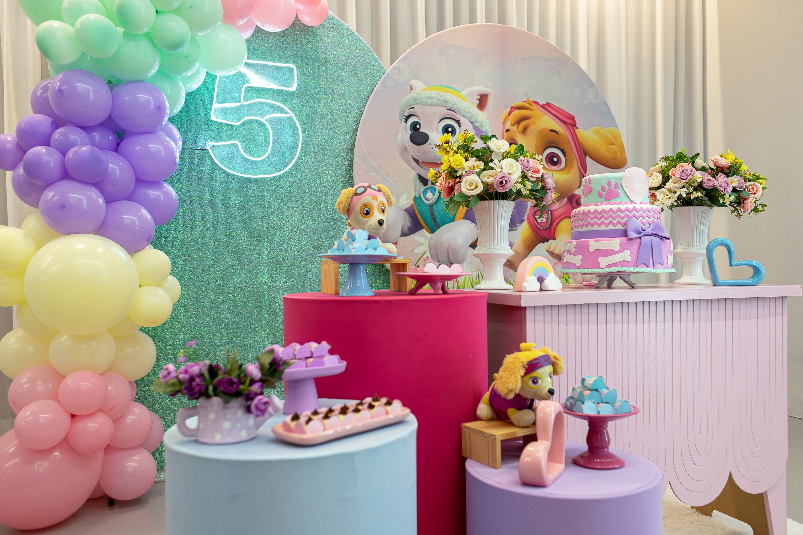 5 anos da Eduarda