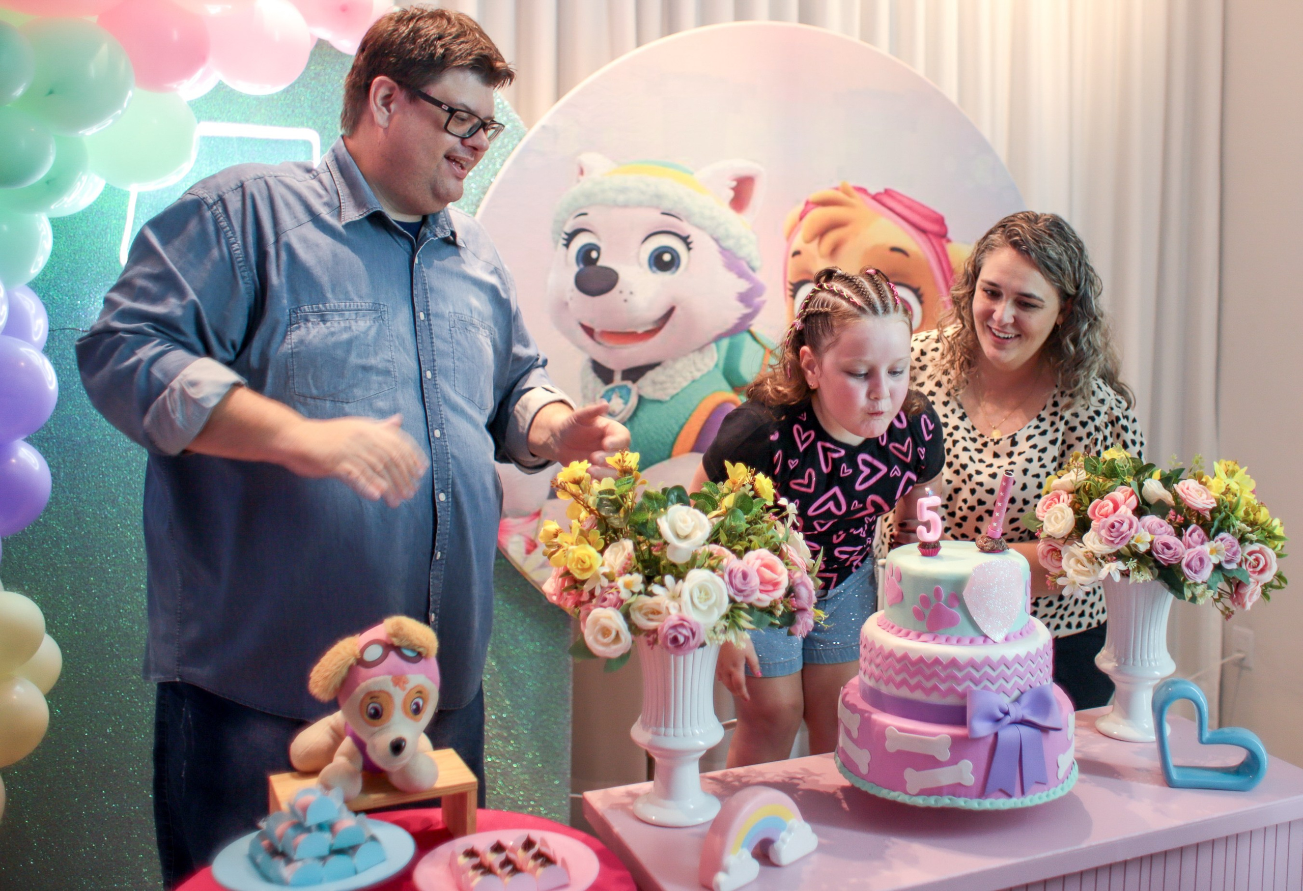 5 anos da Eduarda