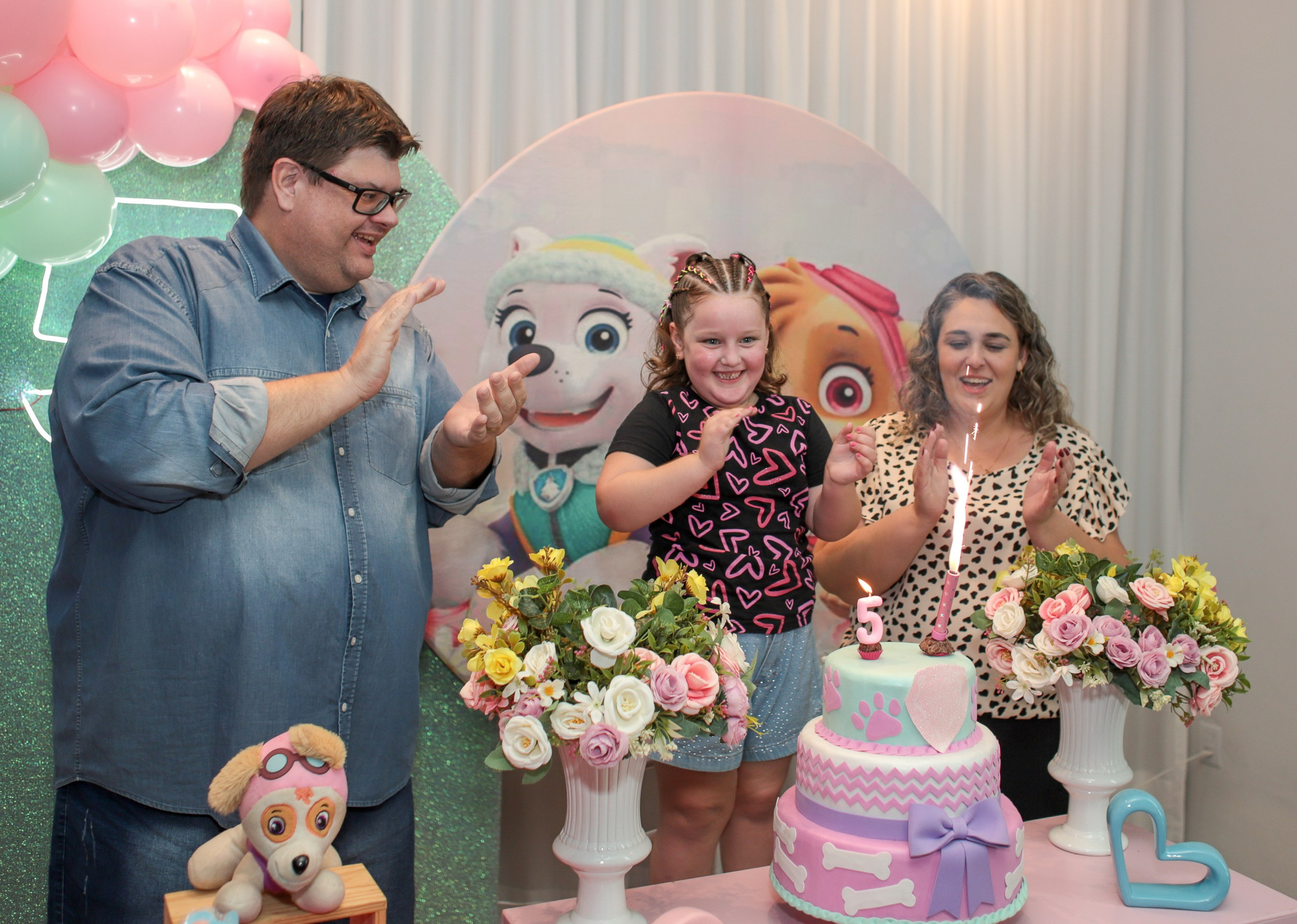 5 anos da Eduarda