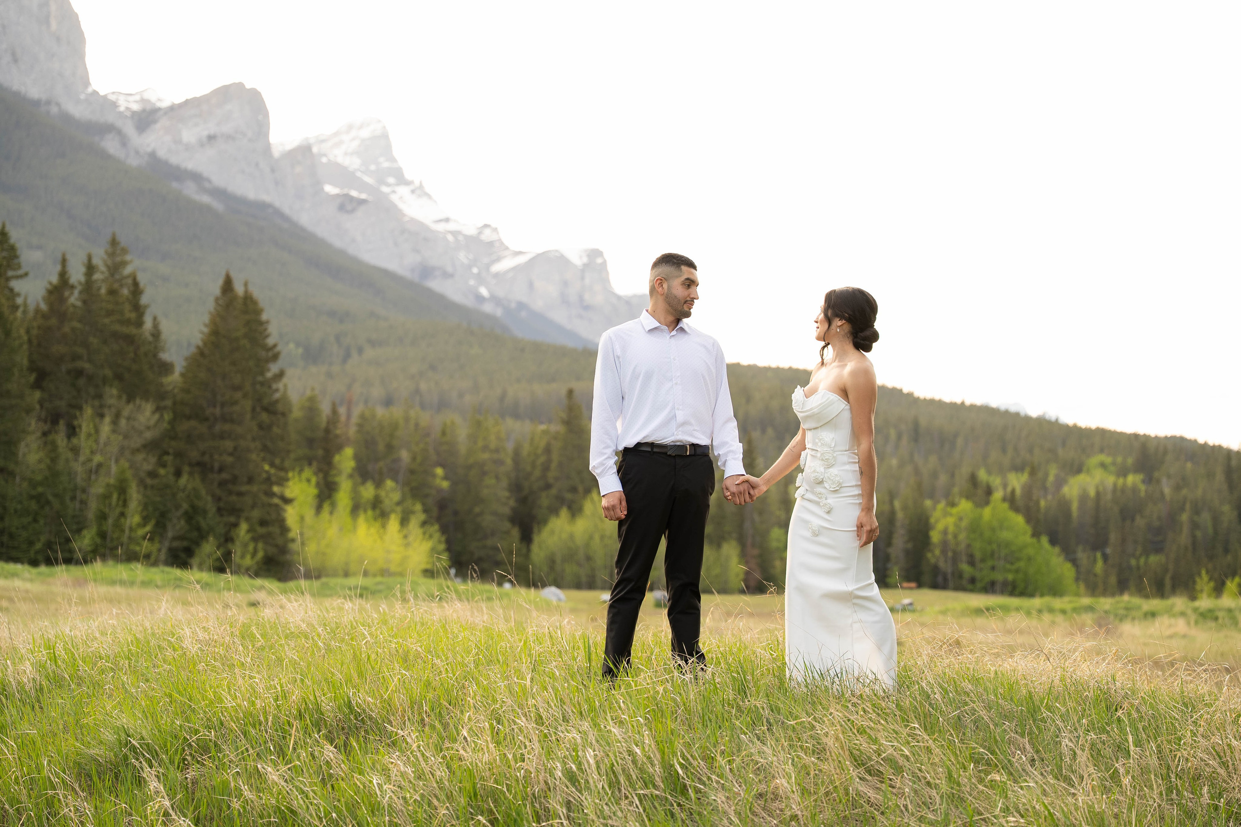 Quarry Lake Park — Canmore -Lina & Moises. Ching Li Photography