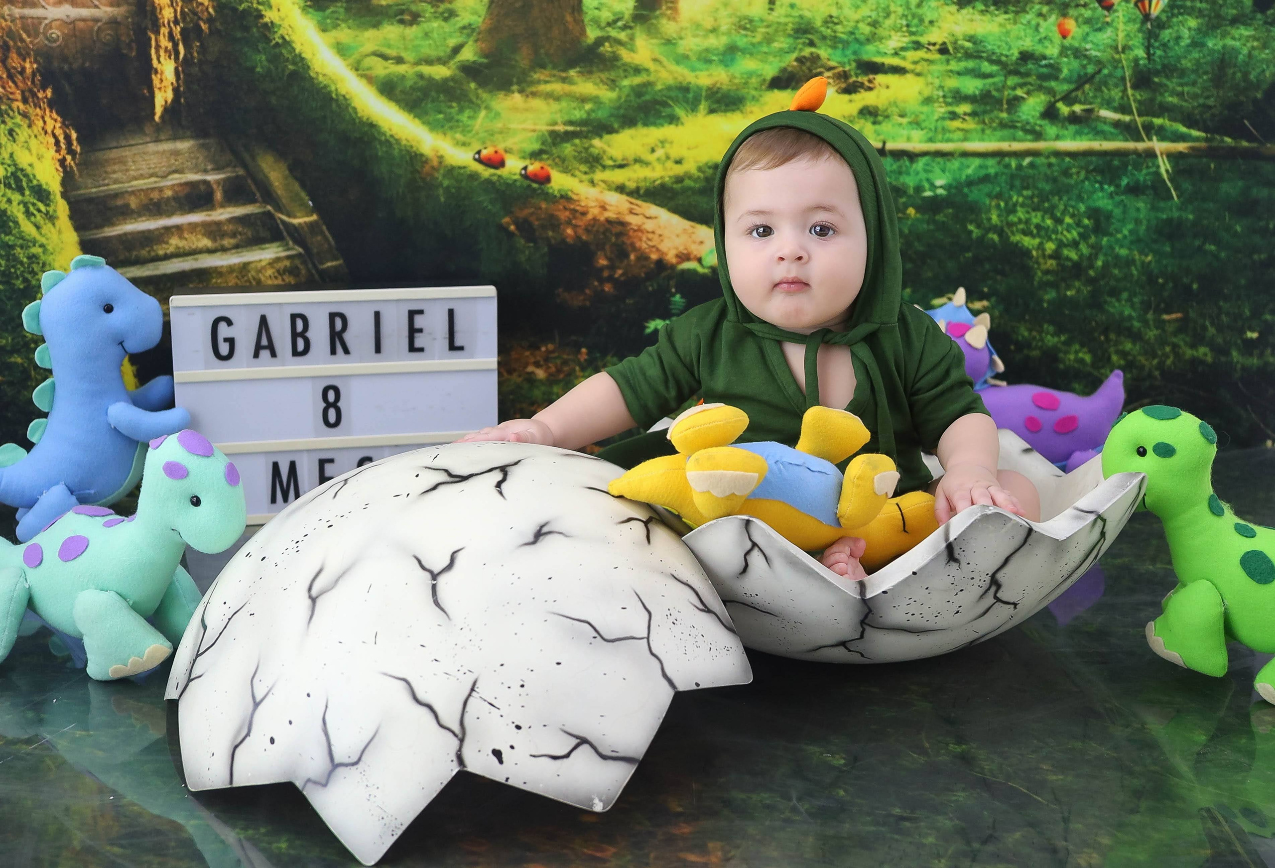 Dino Baby (6M-12M). Estúdio Gustavo Bueno
