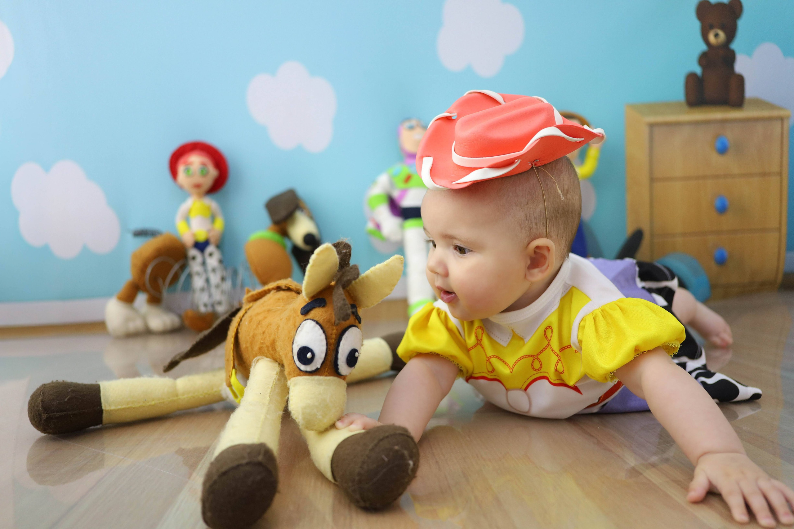 Toy Story — Jessie (4M-12M). Estúdio Gustavo Bueno