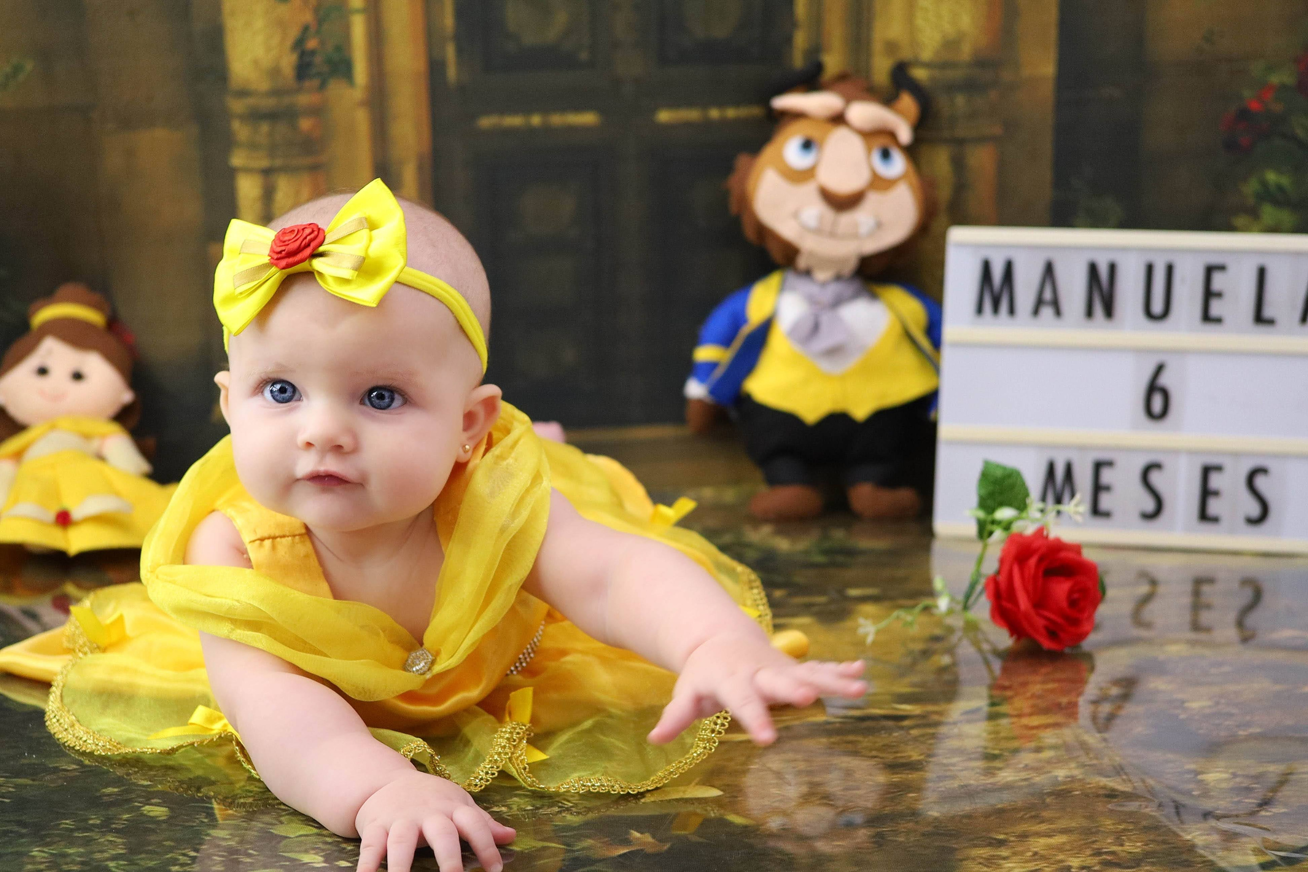 Bela e a Fera (3M-12M). Estúdio Gustavo Bueno