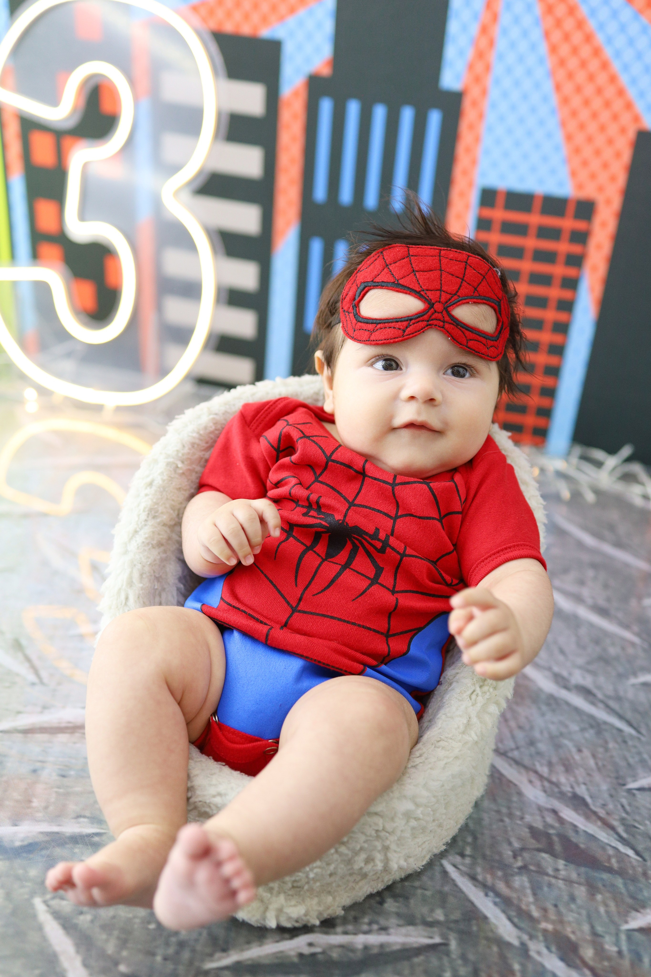 Homem Aranha (3-6M). Estúdio Gustavo Bueno