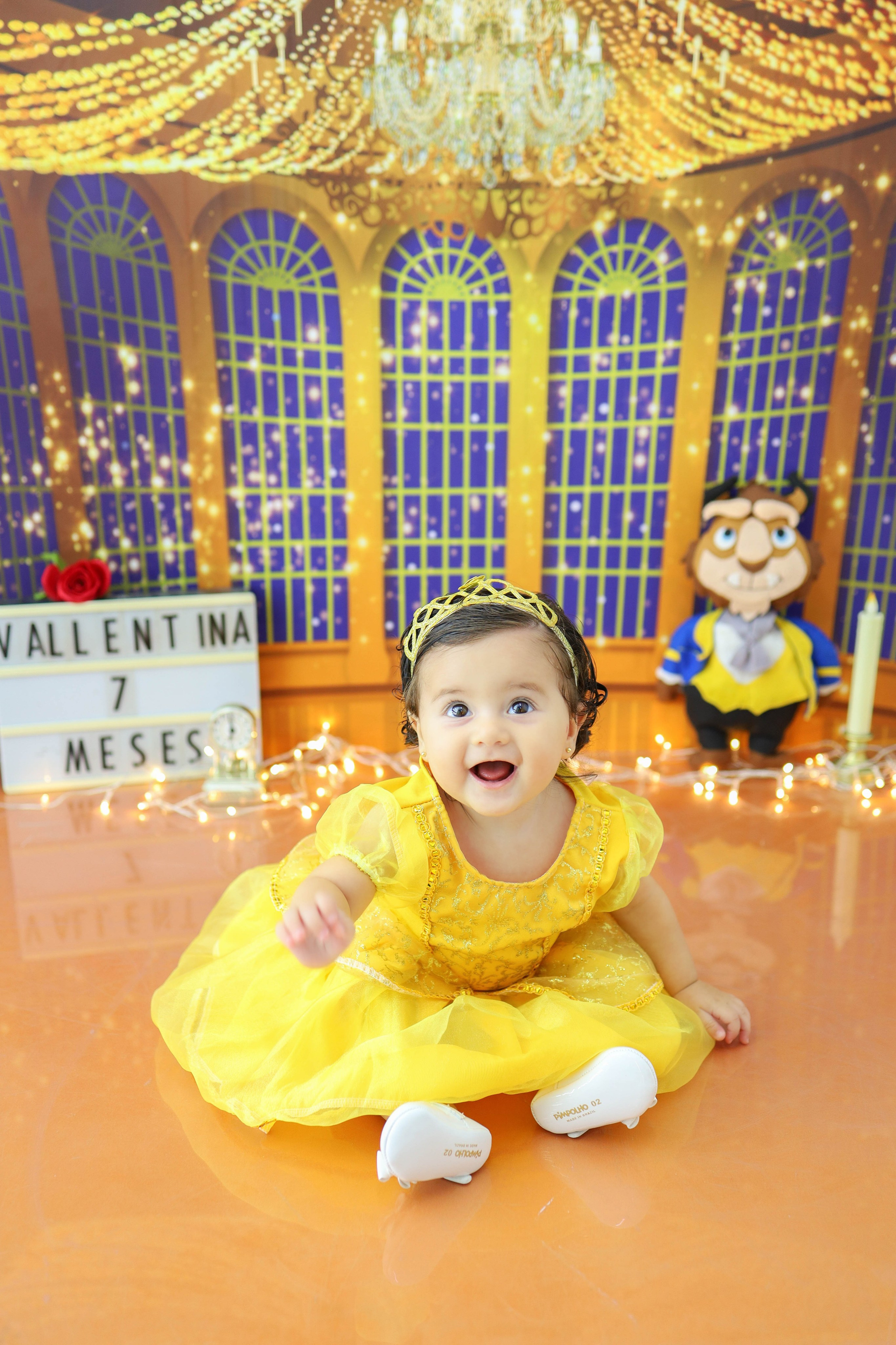 Bela e a Fera (3M-12M). Estúdio Gustavo Bueno