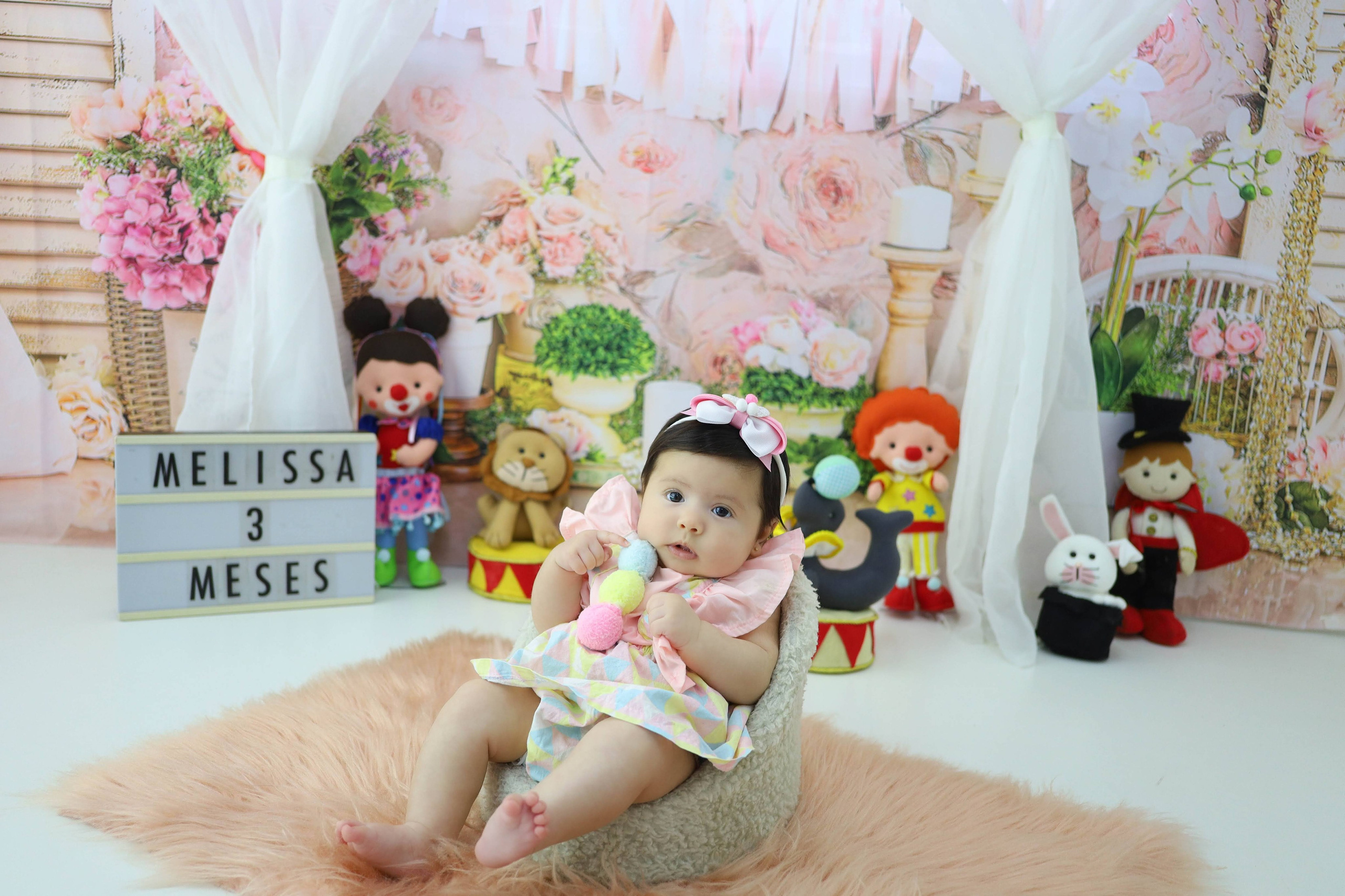 Circo Rosa (3M-12M). Estúdio Gustavo Bueno