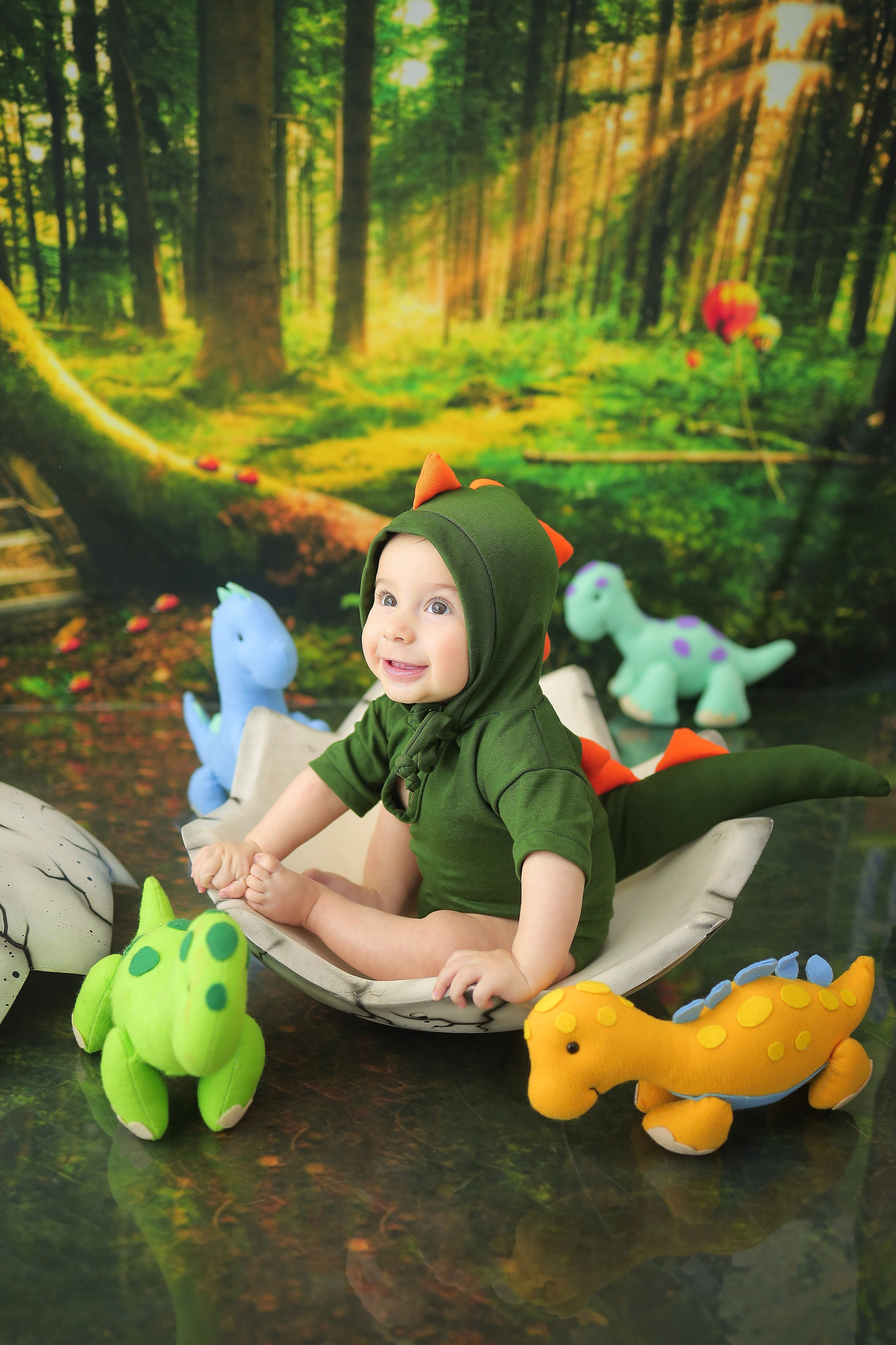 Dino Baby (6M-12M). Estúdio Gustavo Bueno