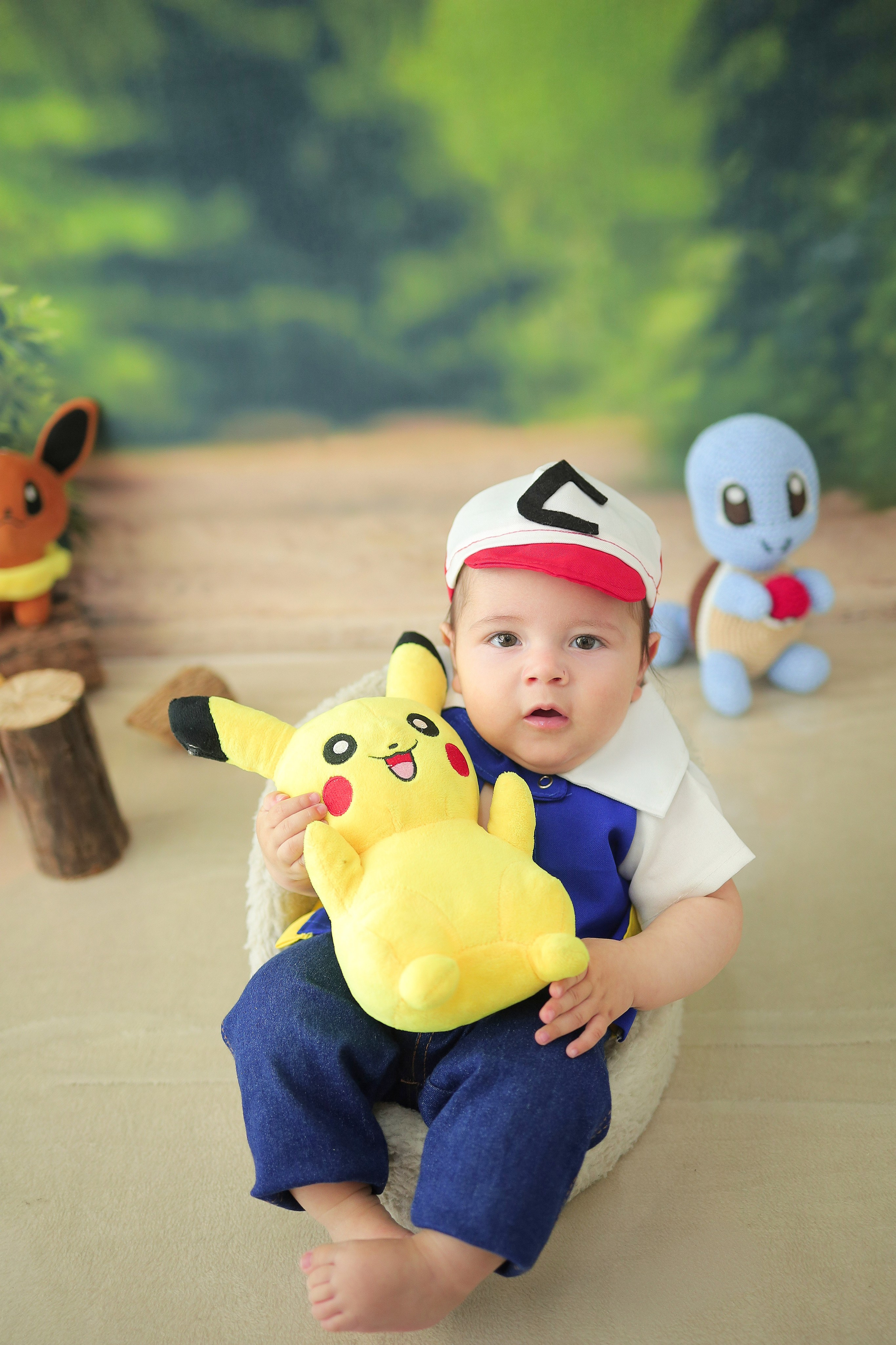 Pokémon — Ash (M/G). Estúdio Gustavo Bueno