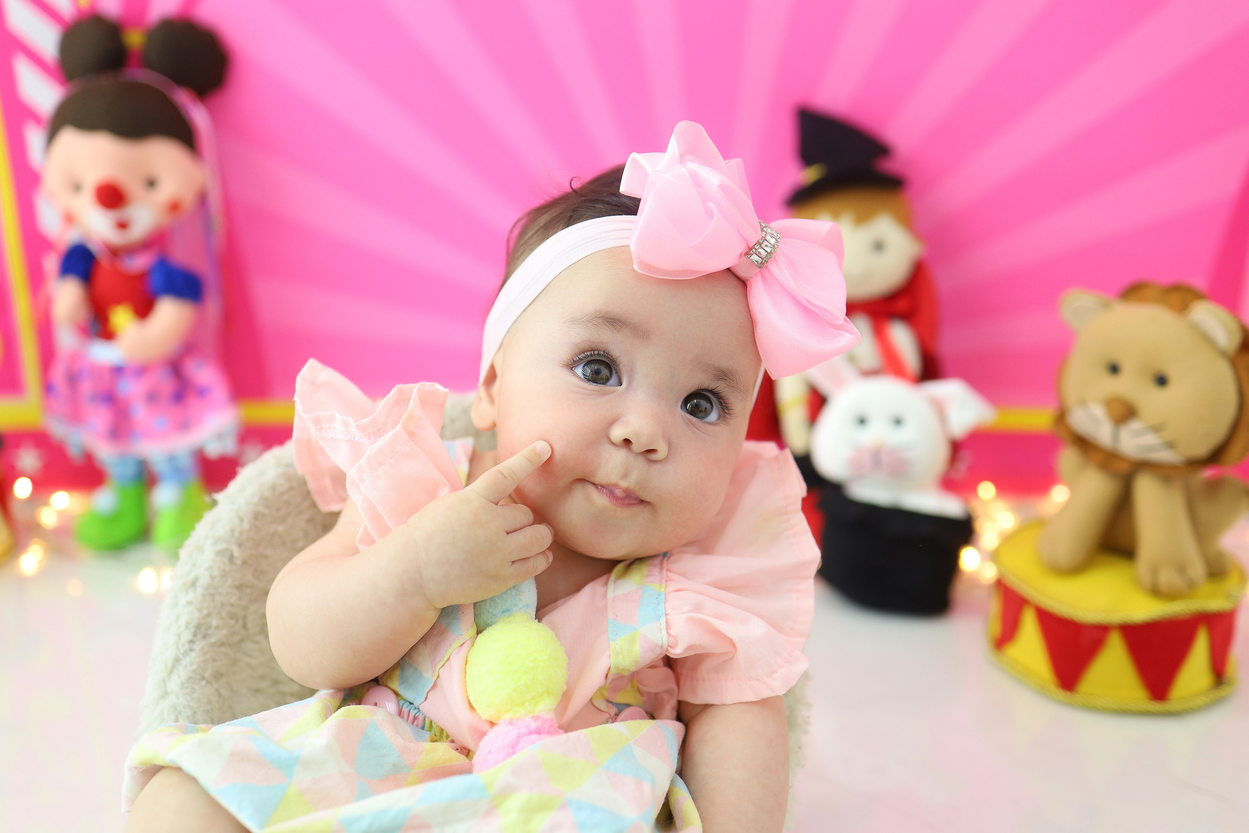 Circo Rosa (3M-12M). Estúdio Gustavo Bueno