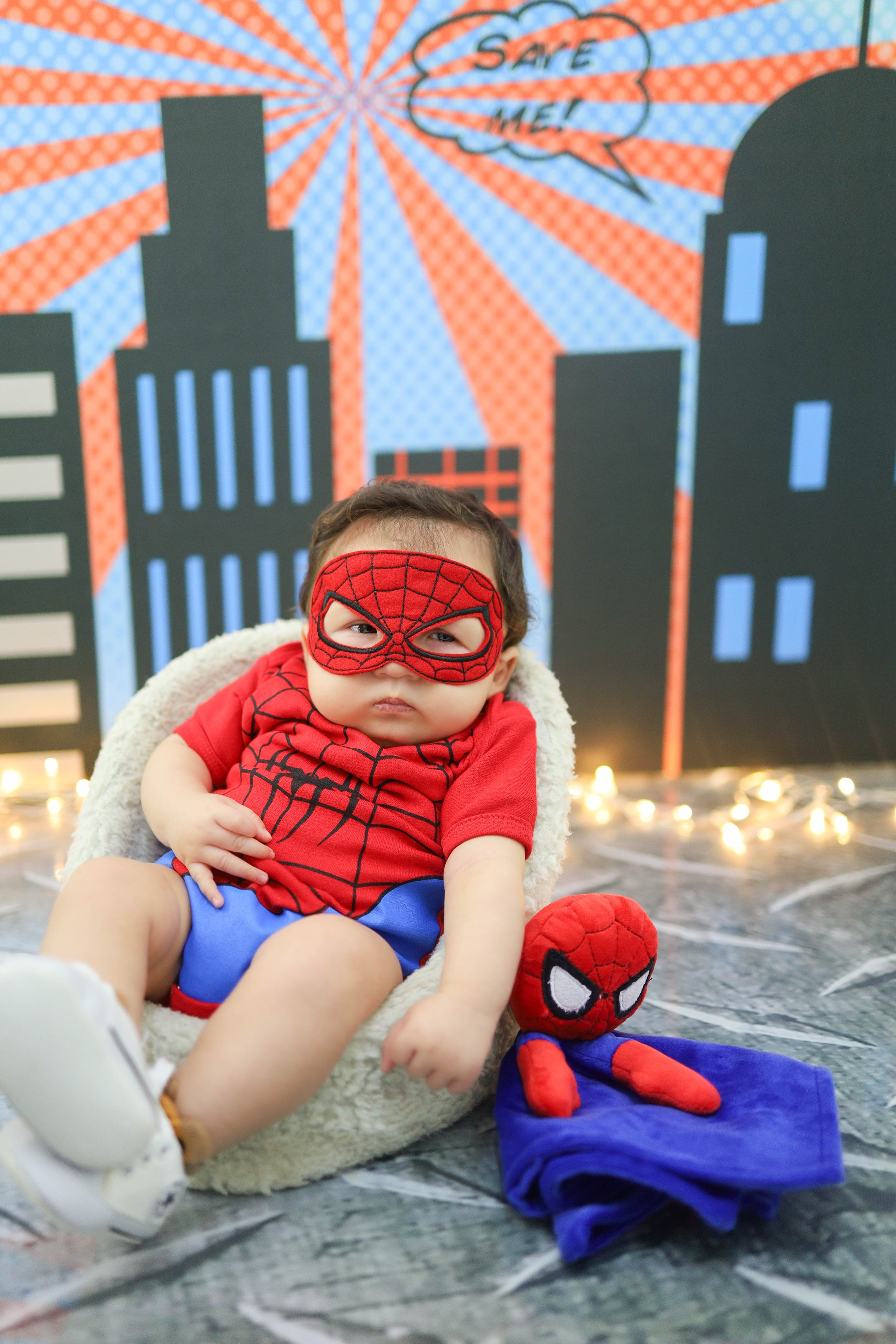 Homem Aranha (3-6M). Estúdio Gustavo Bueno