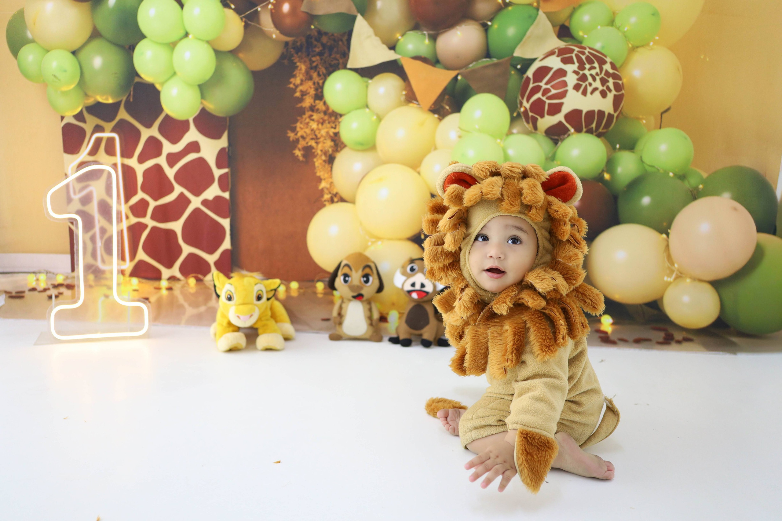 Leãozinho (1M-12M). Estúdio Gustavo Bueno