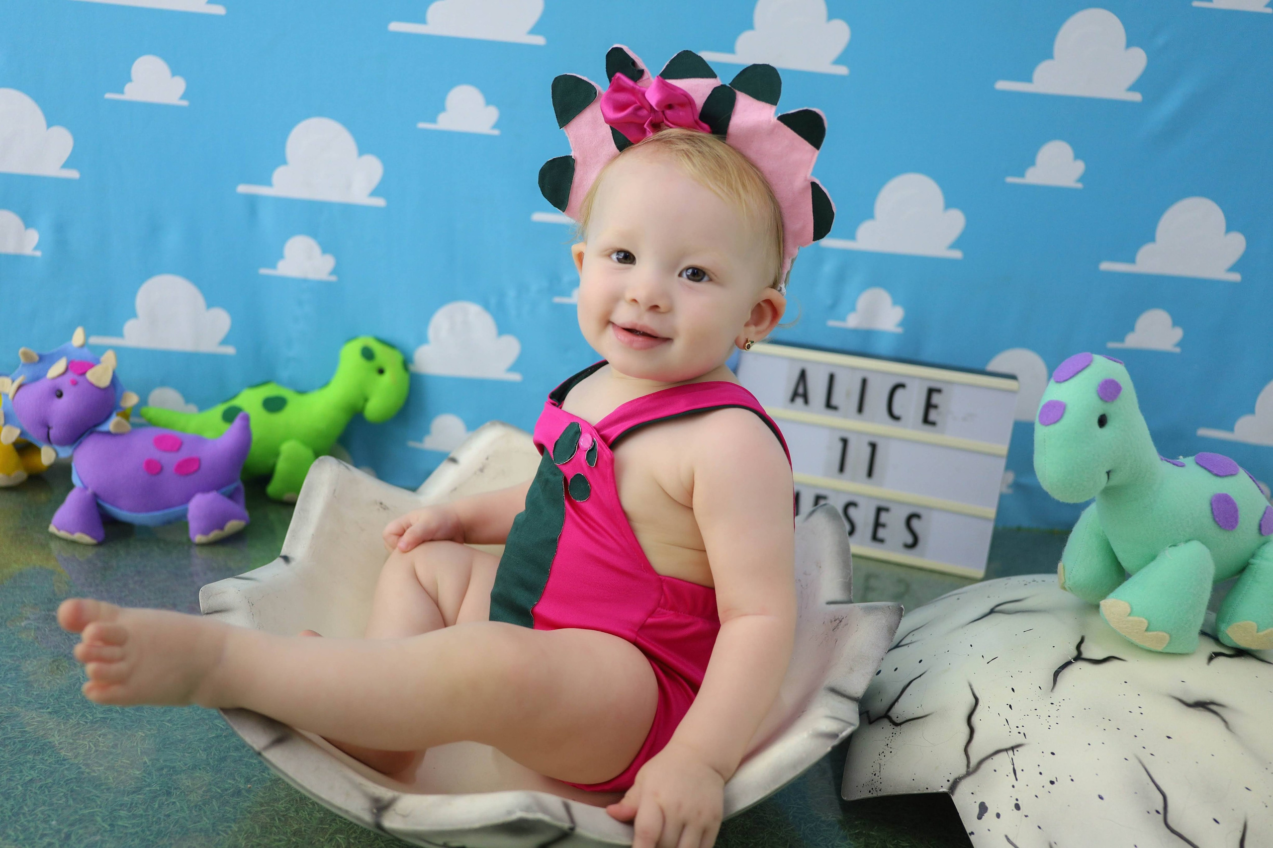 Dino Baby (6M-12M). Estúdio Gustavo Bueno