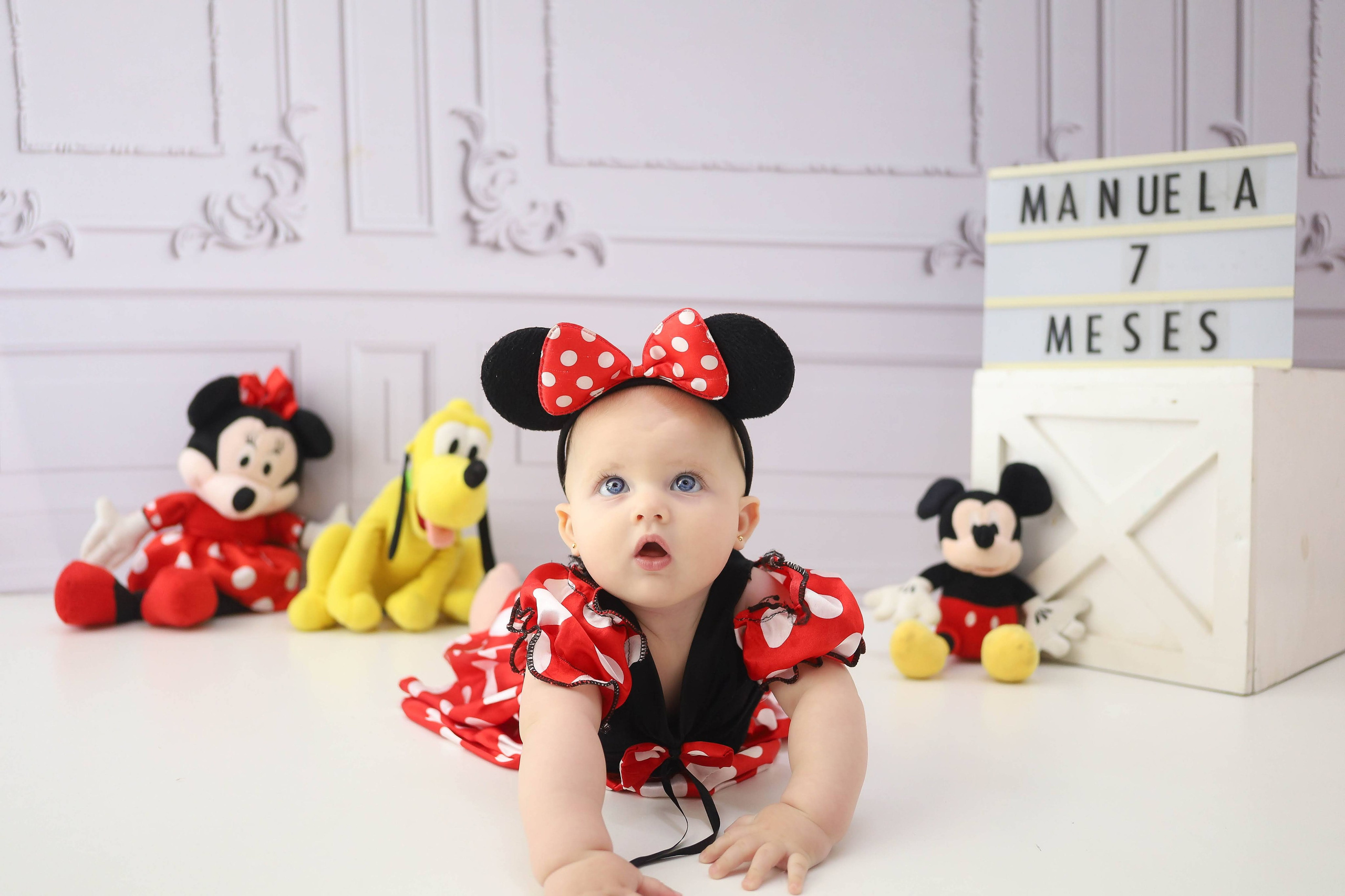 Minnie (3M-12M). Estúdio Gustavo Bueno