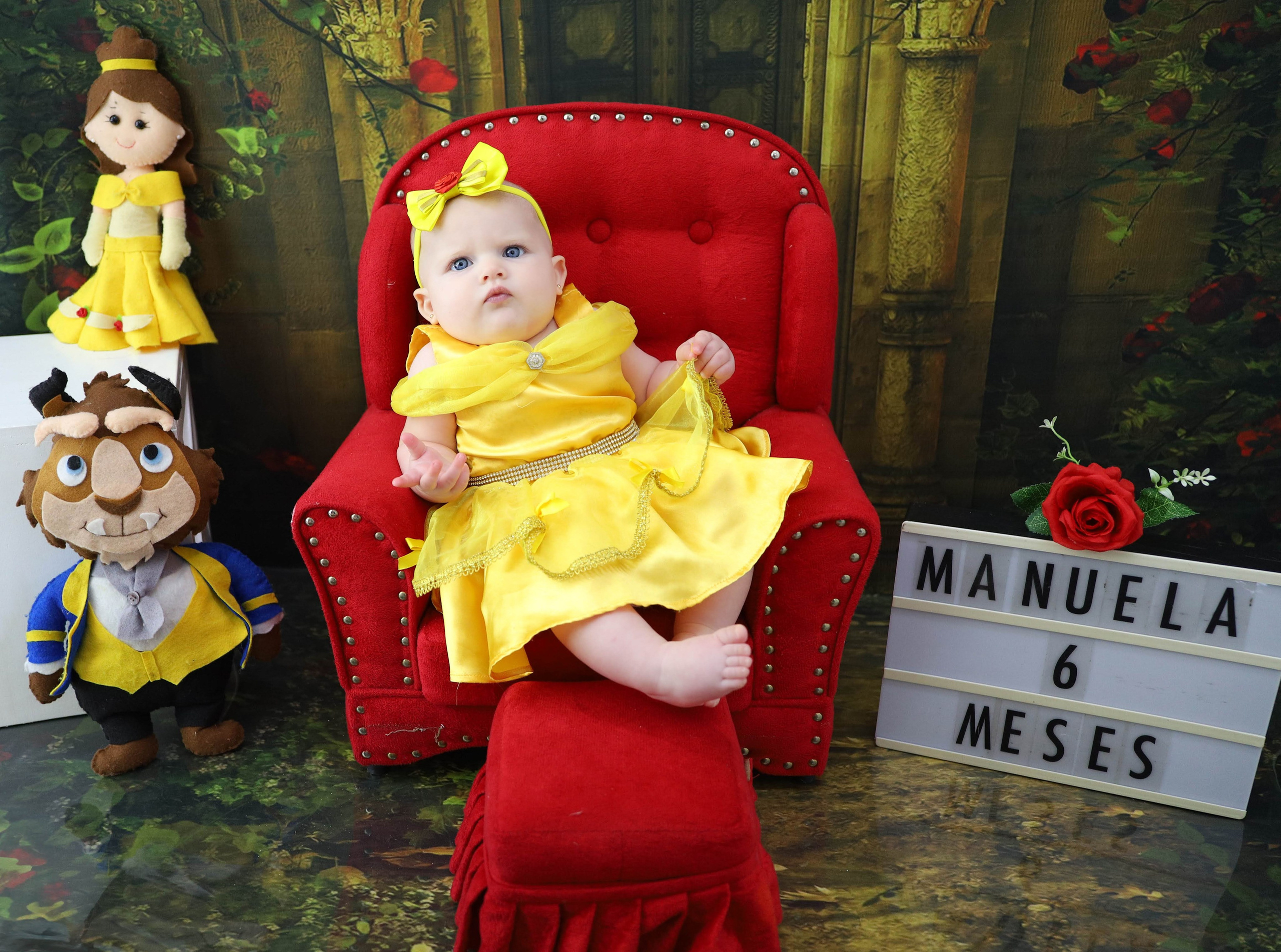 Bela e a Fera (3M-12M). Estúdio Gustavo Bueno