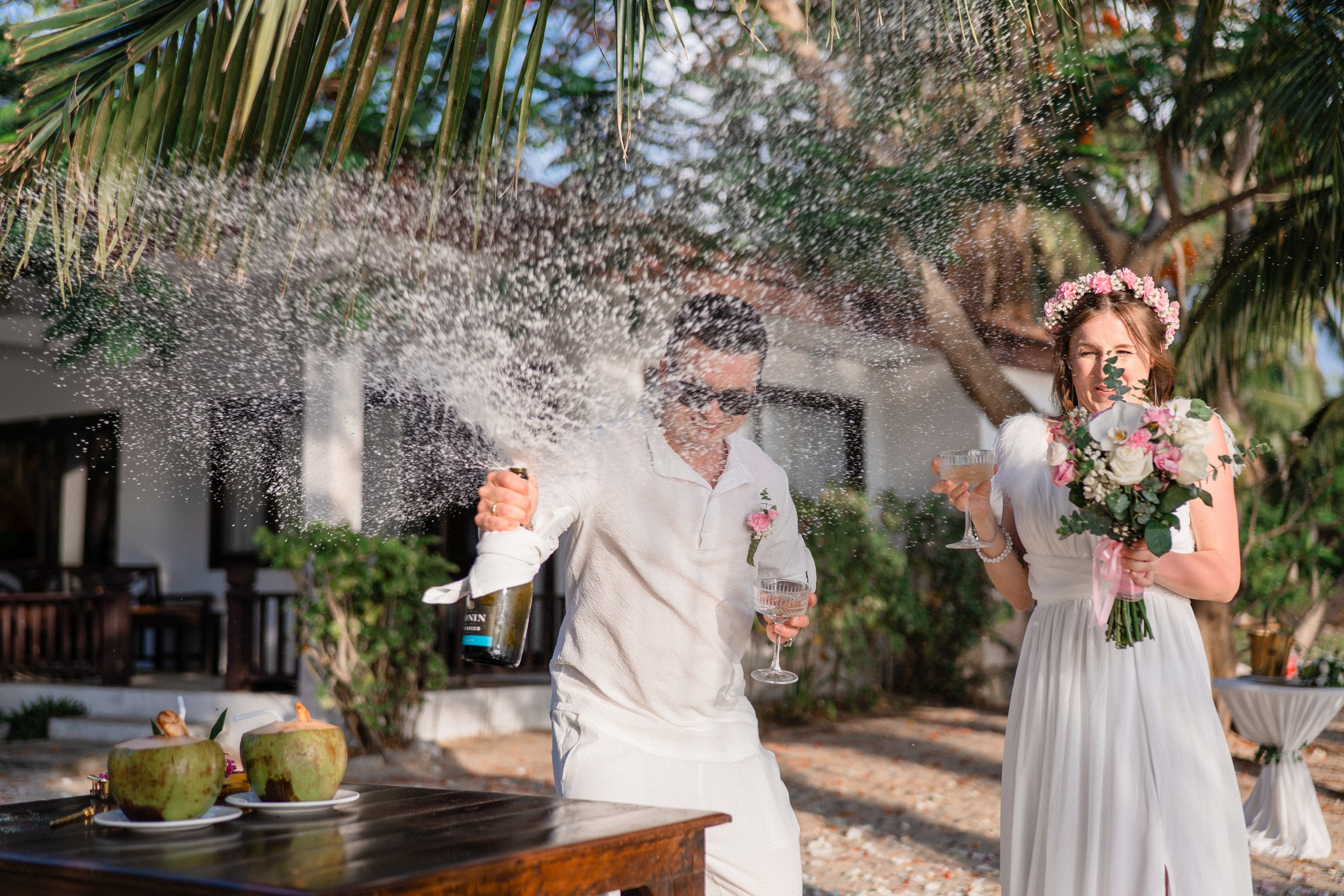 Wedding on the Beach in Koh Samui, Thailand | Tropical Destination Wedding