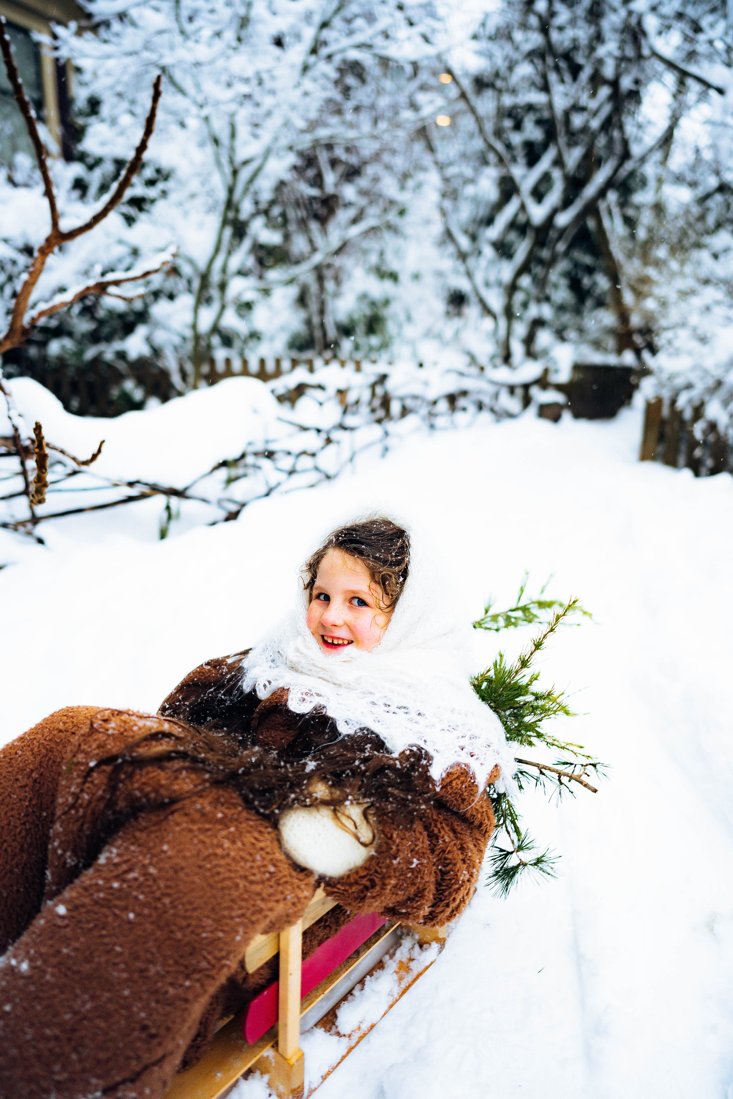 Snow in Vancouver. Photographer Lana