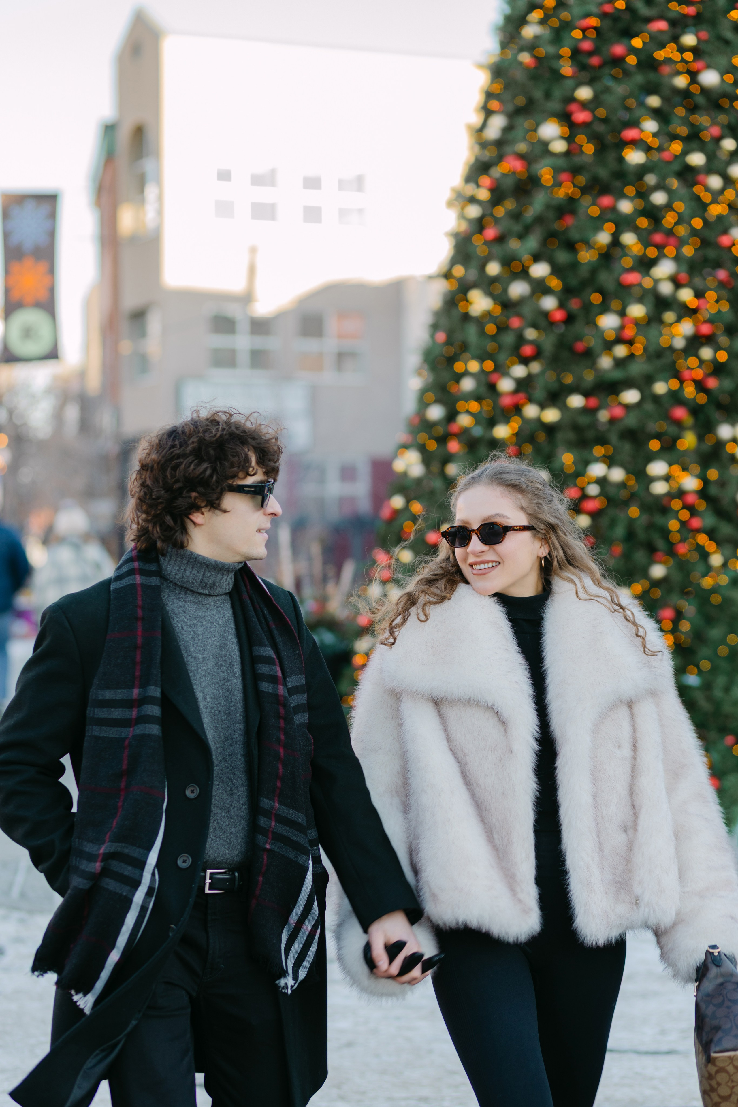 Christmas magic together. Photographer Elvira Hryshchenko