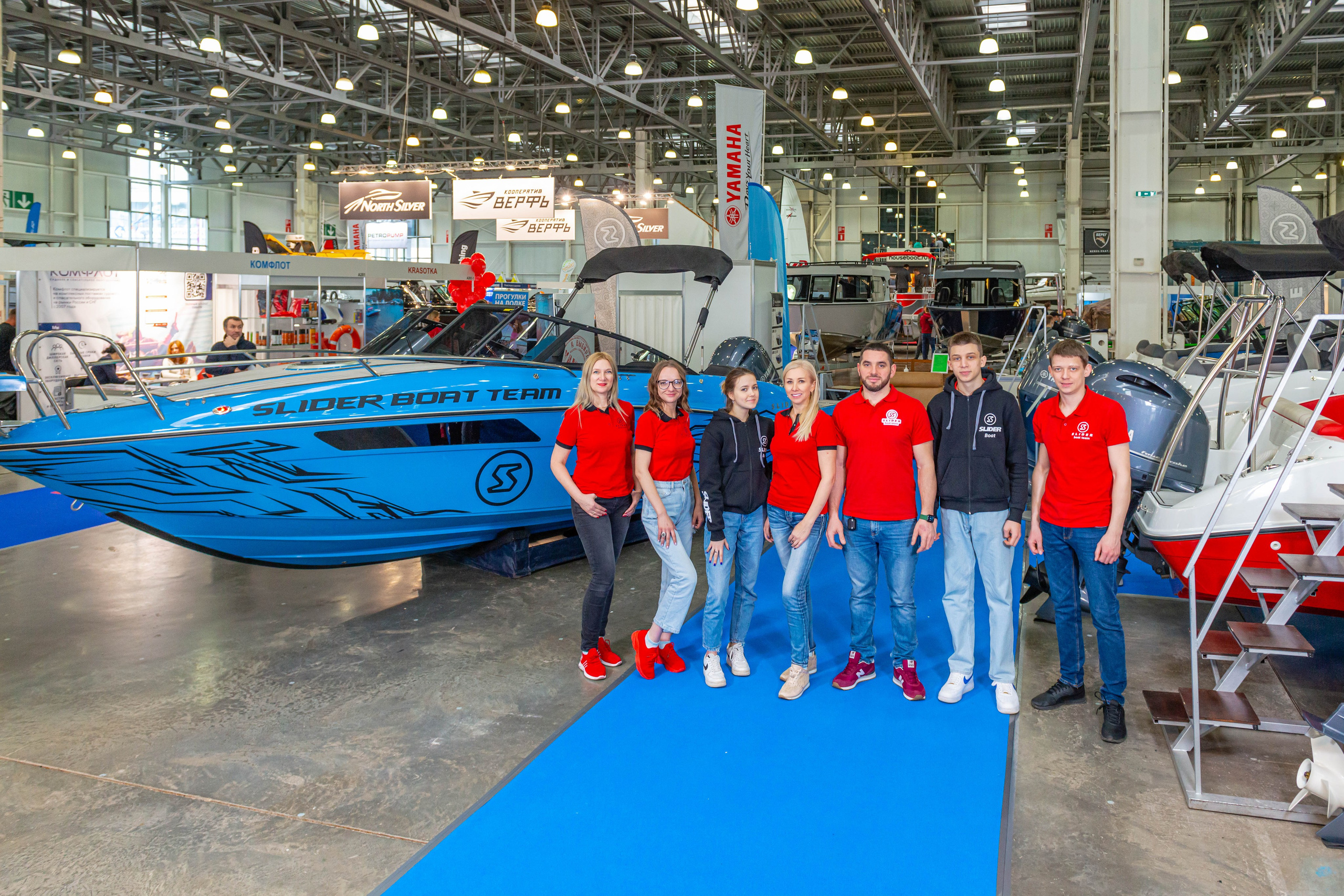 Фотосъемка лодок на Moscow Boat Show 2022. PHOTOGRAPHER QUINTANA ROO