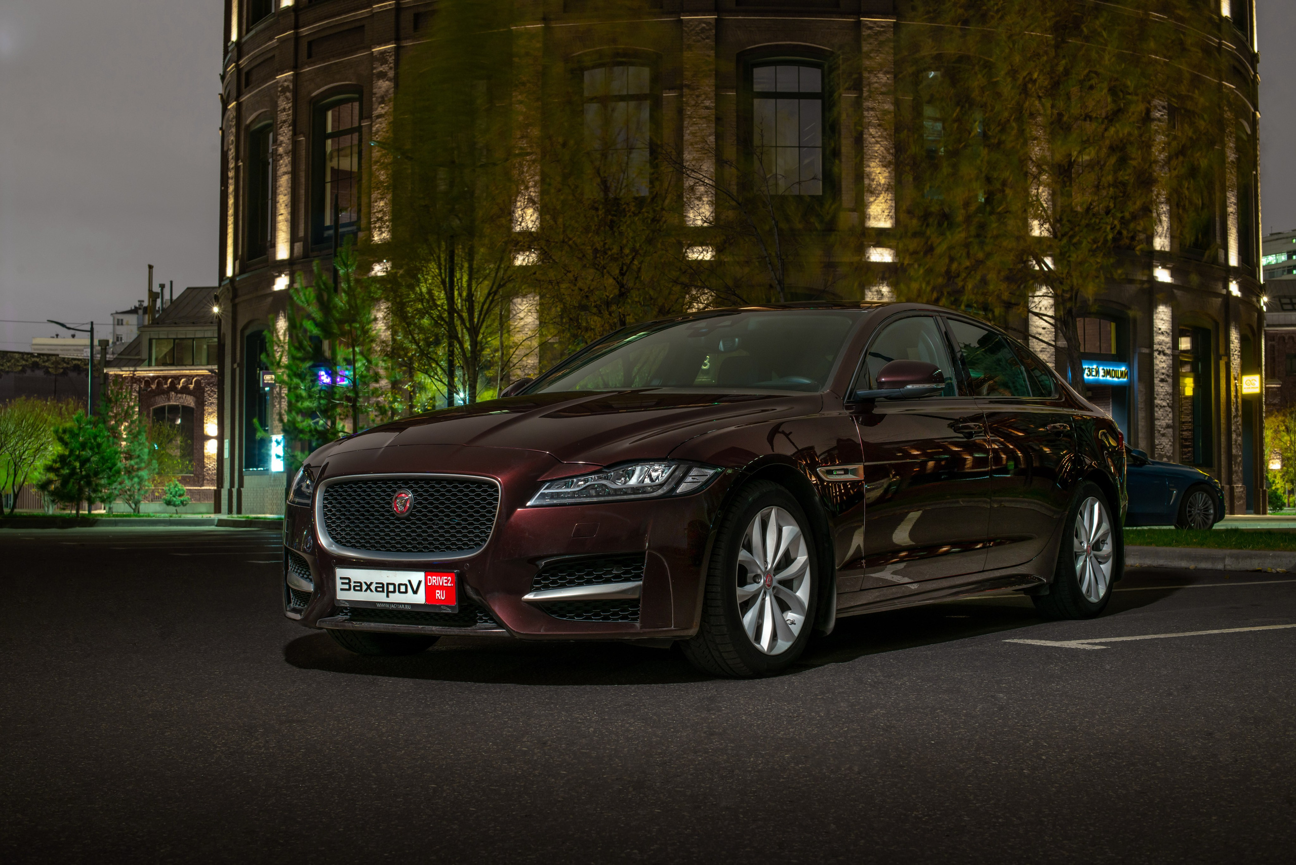 Автомобильная фотосъемка Jaguar XF R-Sport. PHOTOGRAPHER QUINTANA ROO