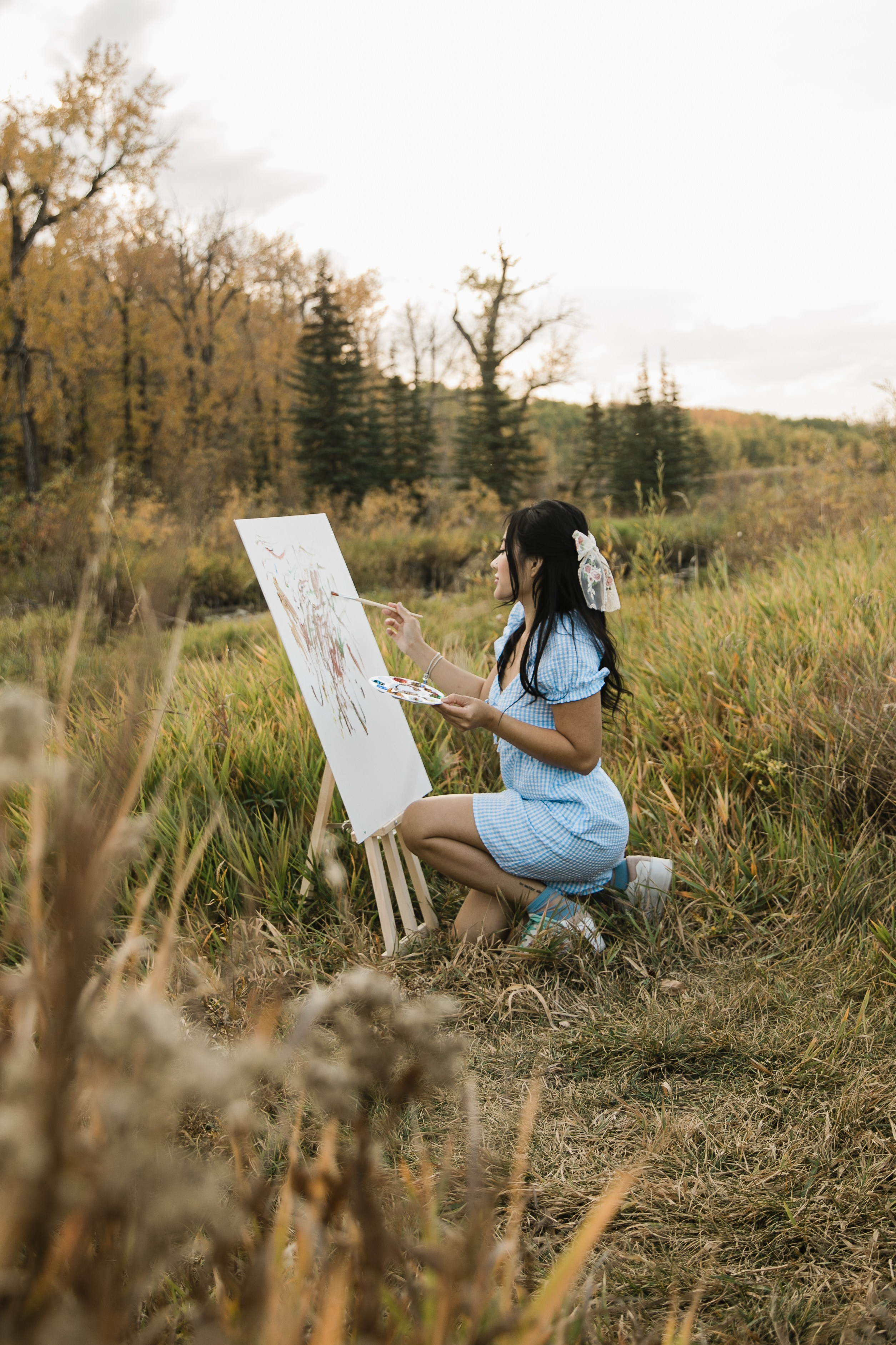 Hannah Woo — Fish Creek. Fotografía accesible en Calgary