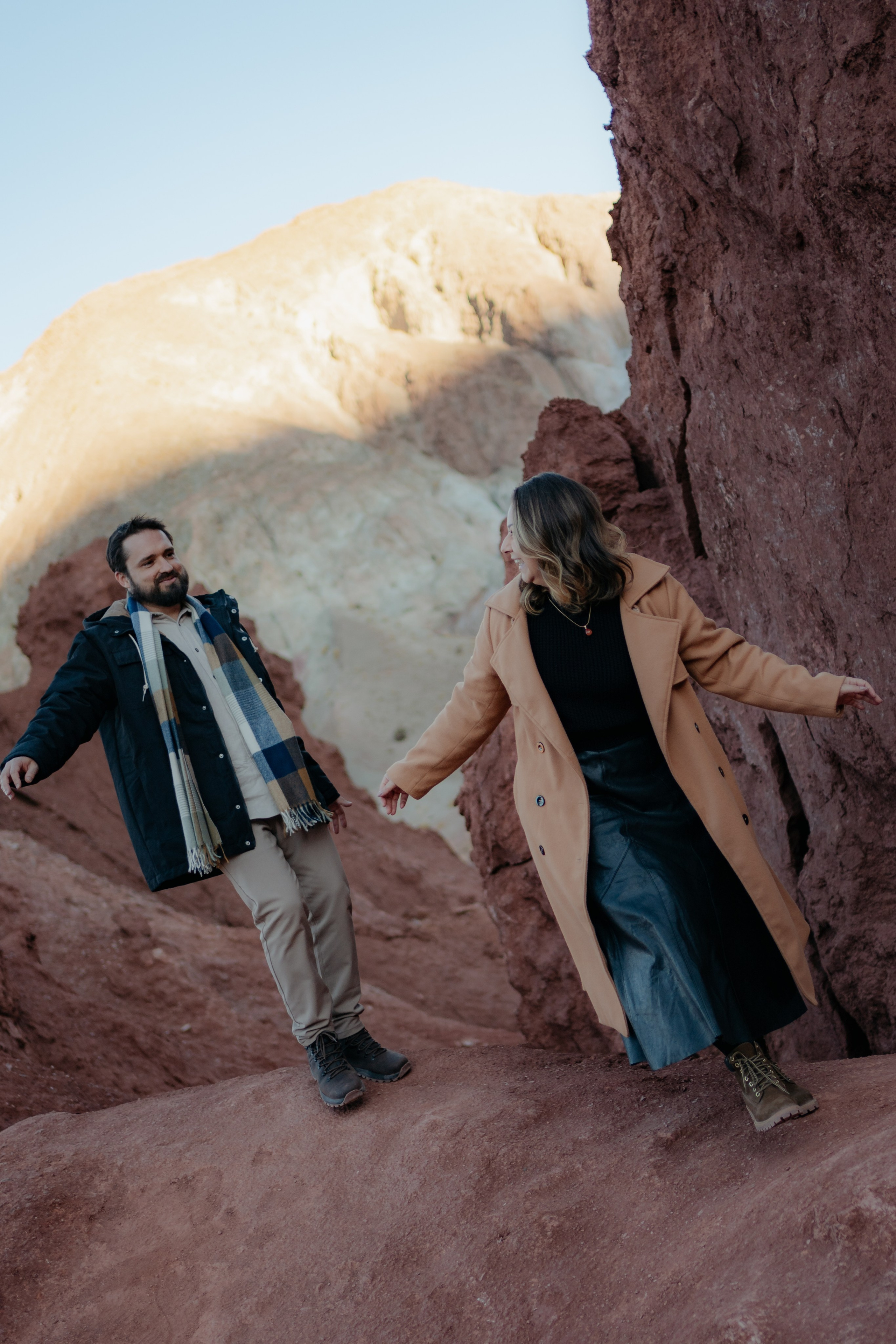 Vale do Arcoíris — Ensaio casual. Fotógrafo em San Pedro de Atacama