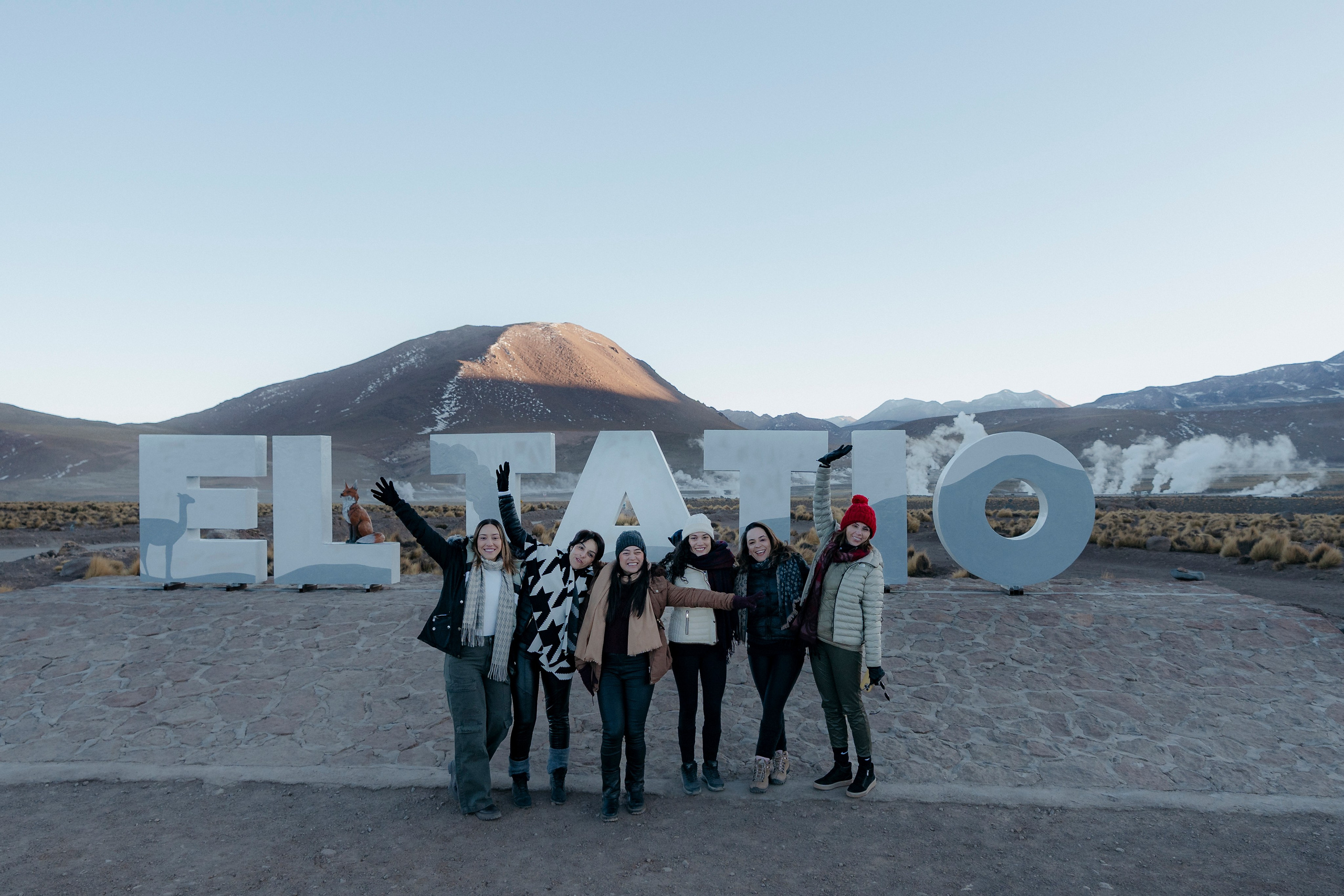 Cobertura de passeio — Geyser el Tatio. Fotógrafo em San Pedro de Atacama