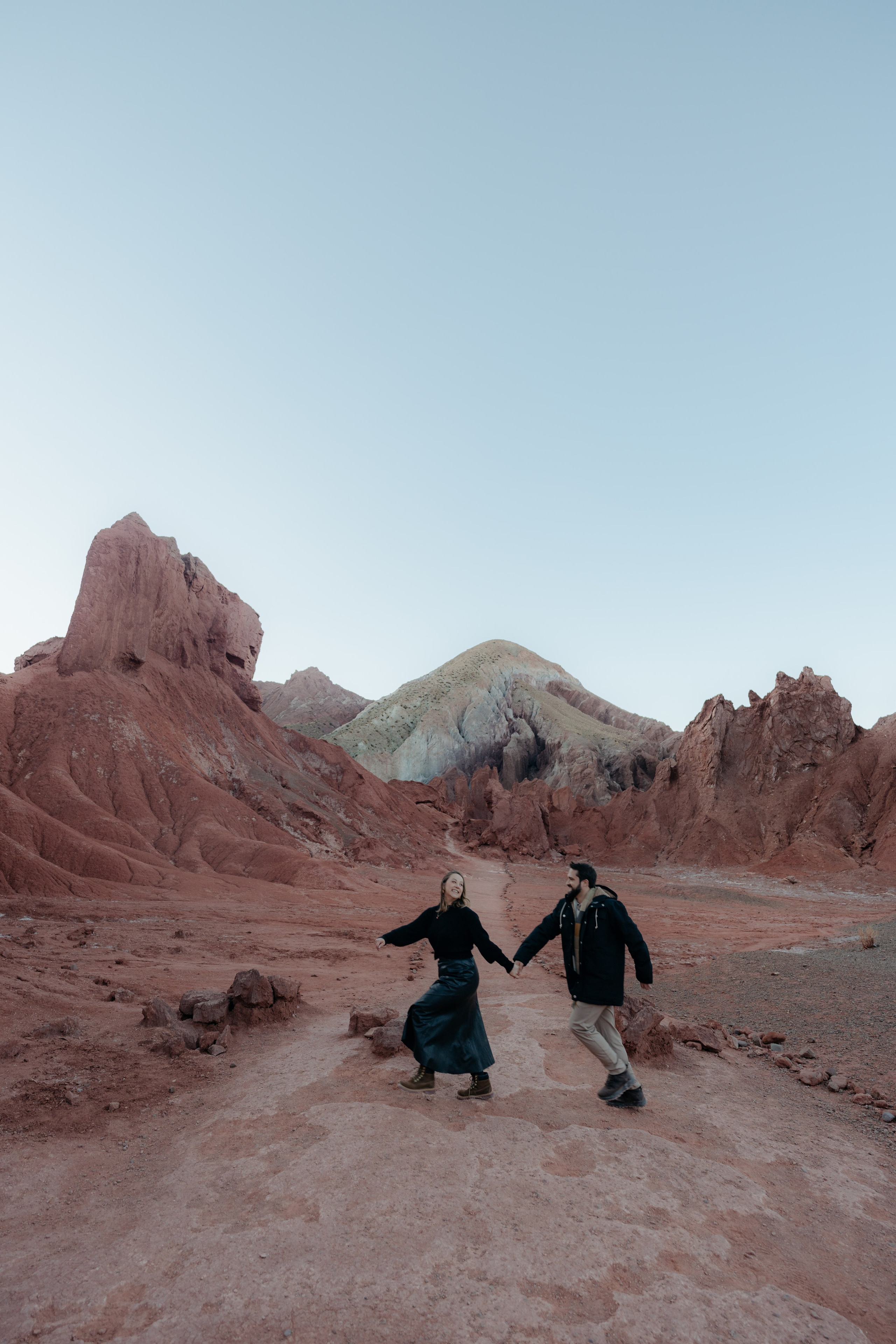 Vale do Arcoíris — Ensaio casual. Fotógrafo em San Pedro de Atacama