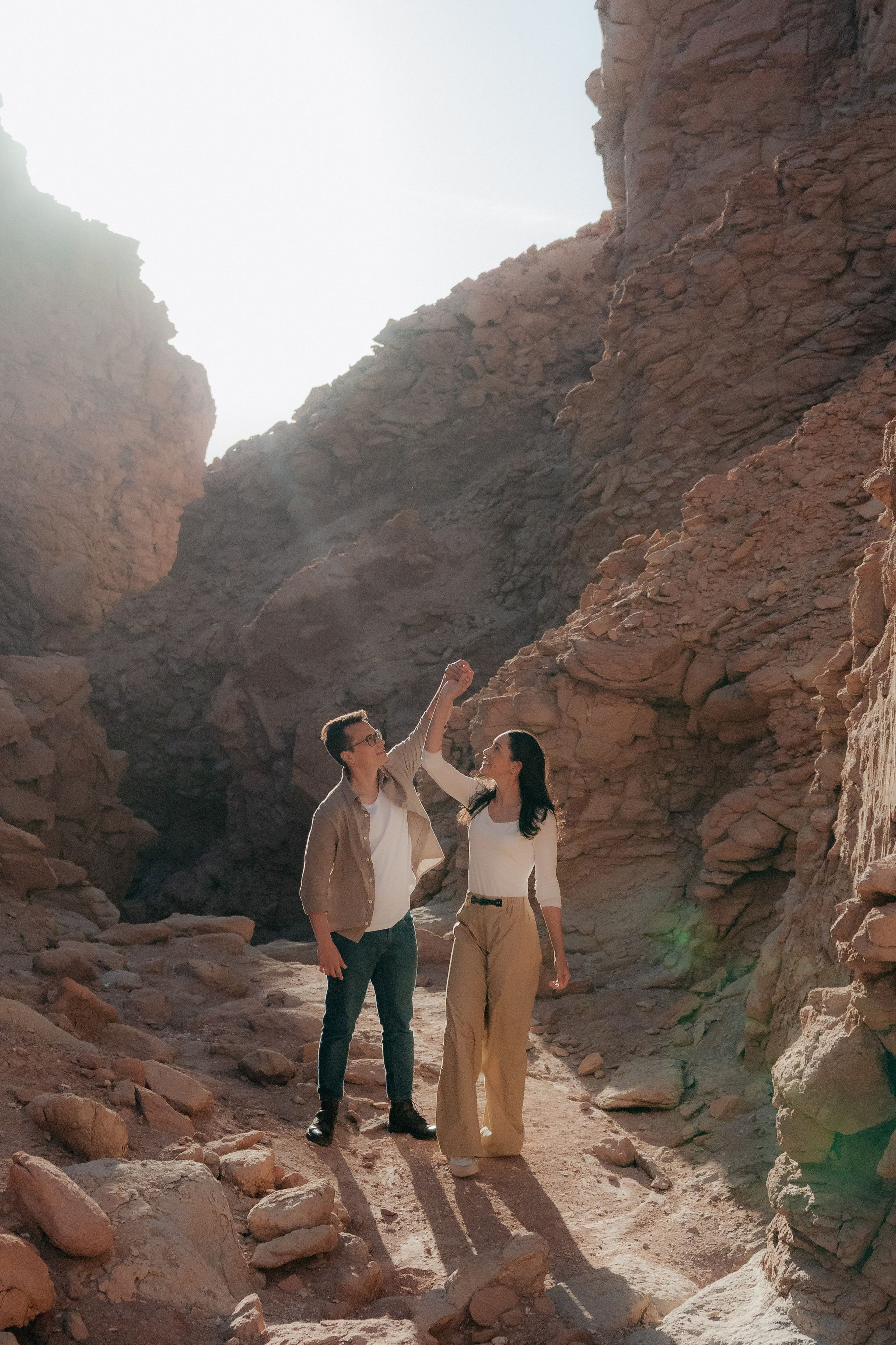 Vale dos Cogumelos — Sessão casual. Fotógrafo em San Pedro de Atacama