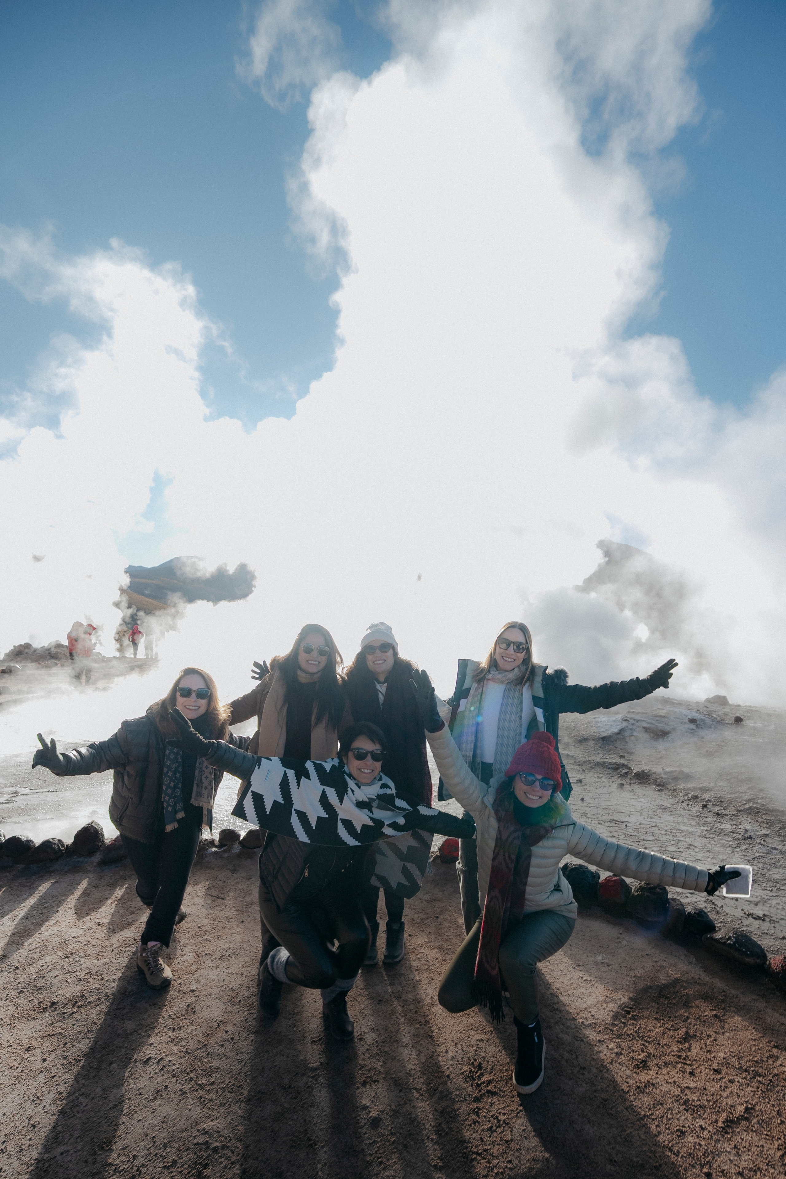 Cobertura de passeio — Geyser el Tatio. Fotógrafo em San Pedro de Atacama