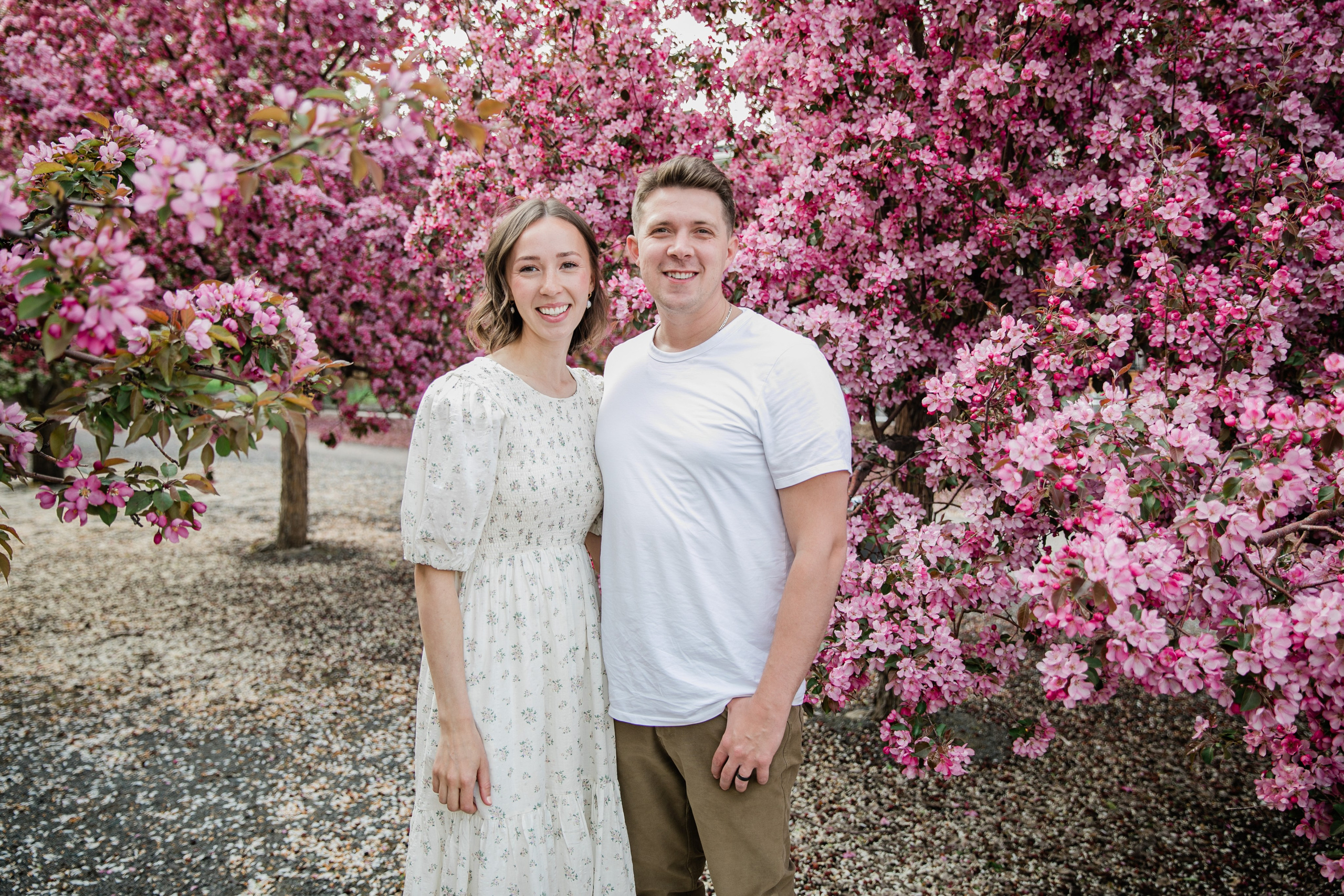 Cherry Blossom Pitcher’s Family. Ching Li Photography