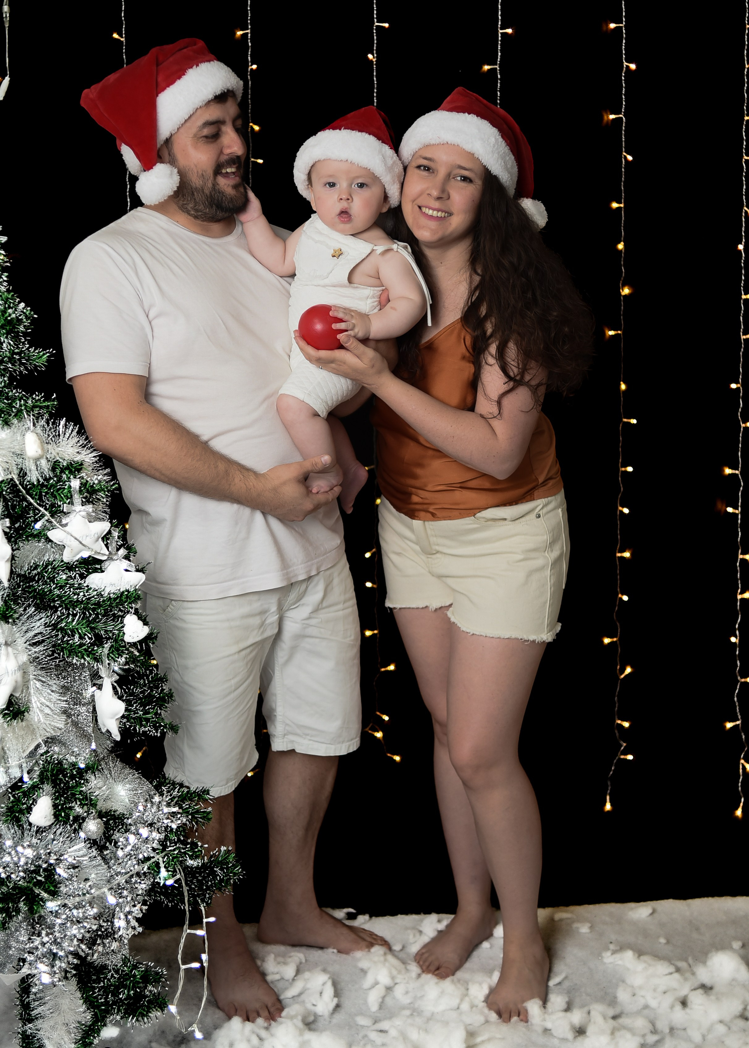 Sesión Navideña Julian. Fotografo de casamiento en misiones y fotógrafo de familia  Posadas